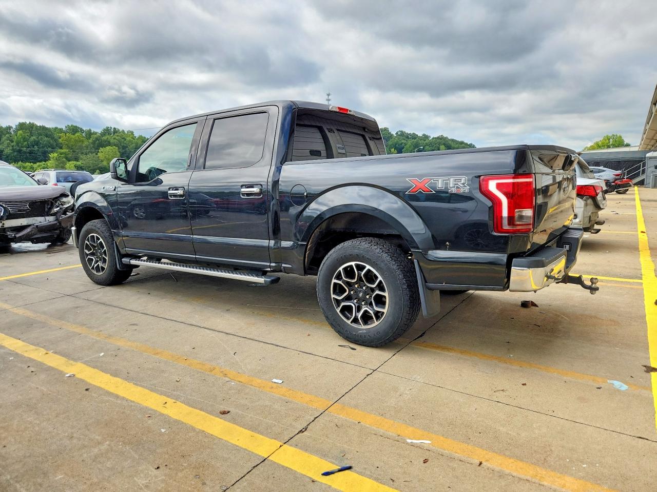 2015 Ford F150 Supercrew Black vin: 1FTEW1EF9FFC80319
