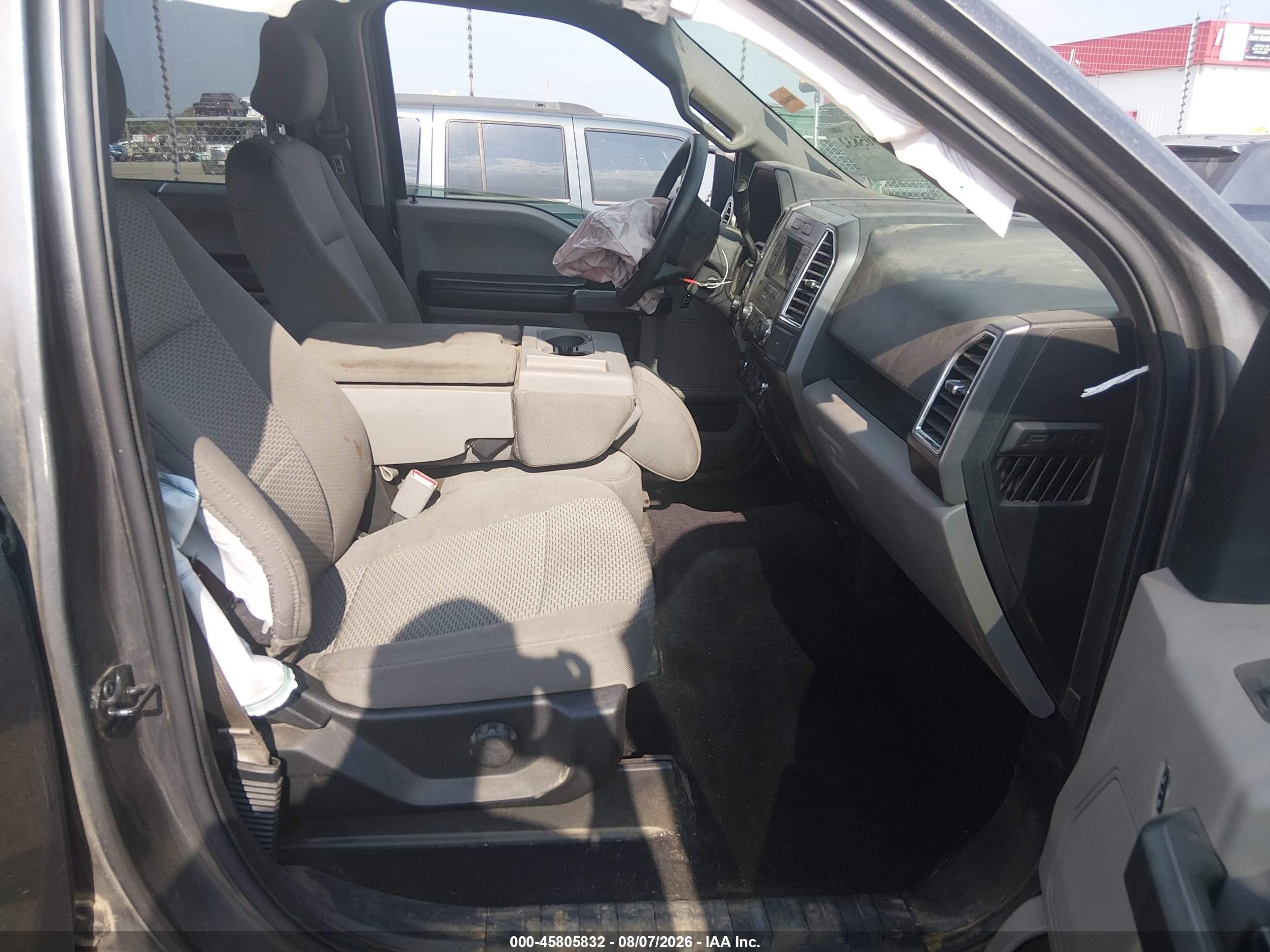 2015 Ford F-150 Xlt Gray vin: 1FTEW1EF9FKE09893
