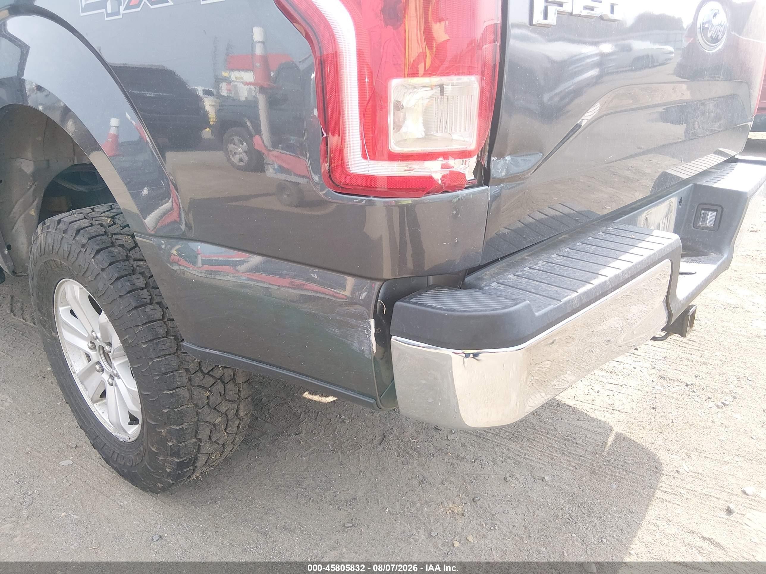 2015 Ford F-150 Xlt Gray vin: 1FTEW1EF9FKE09893