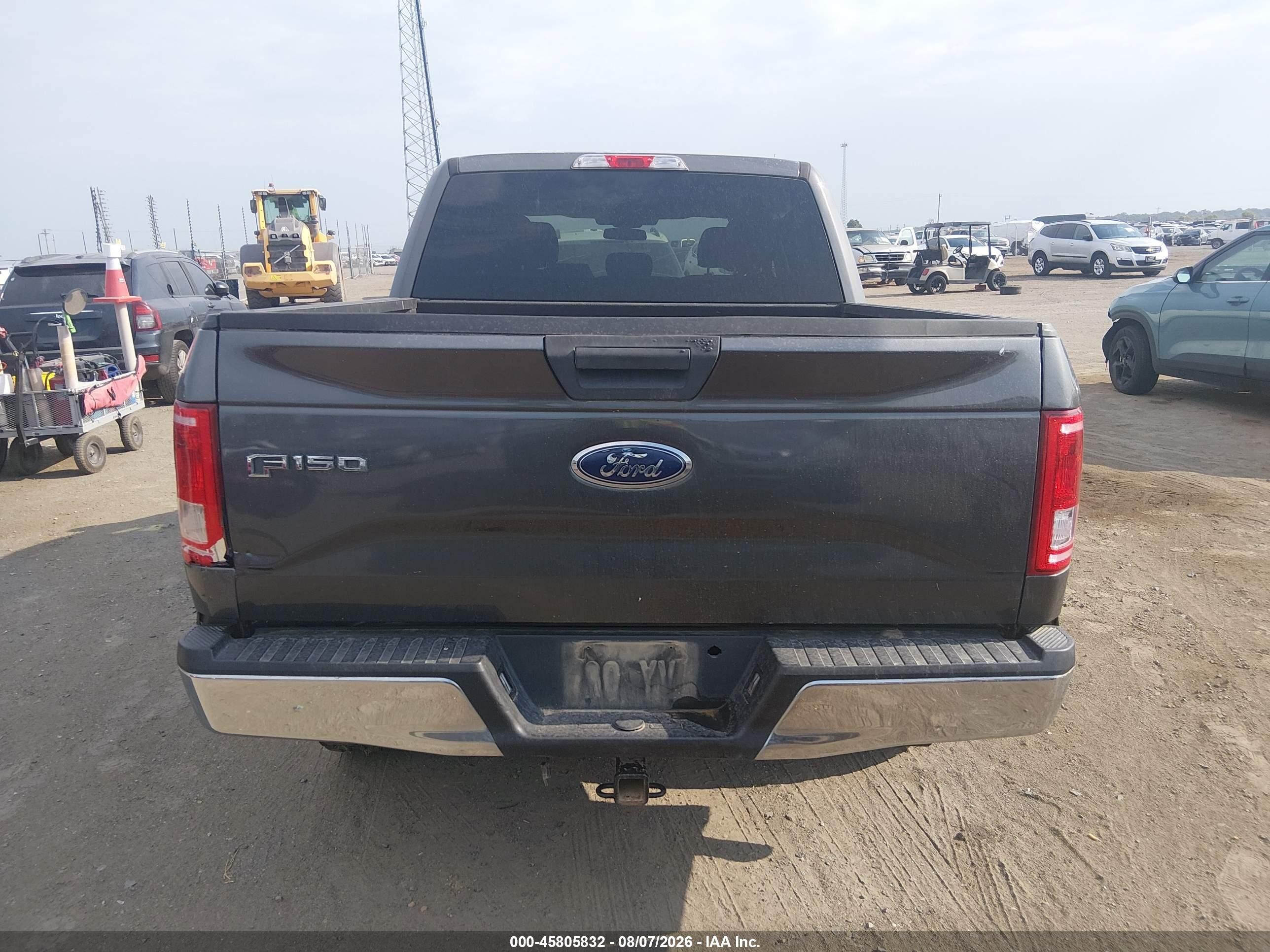 2015 Ford F-150 Xlt Gray vin: 1FTEW1EF9FKE09893