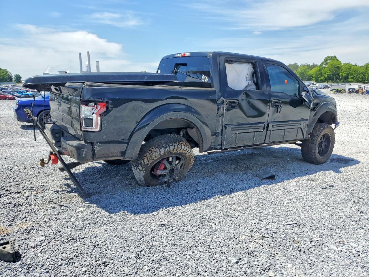 2015 Ford F150 Supercrew Black vin: 1FTEW1EFXFFA42799