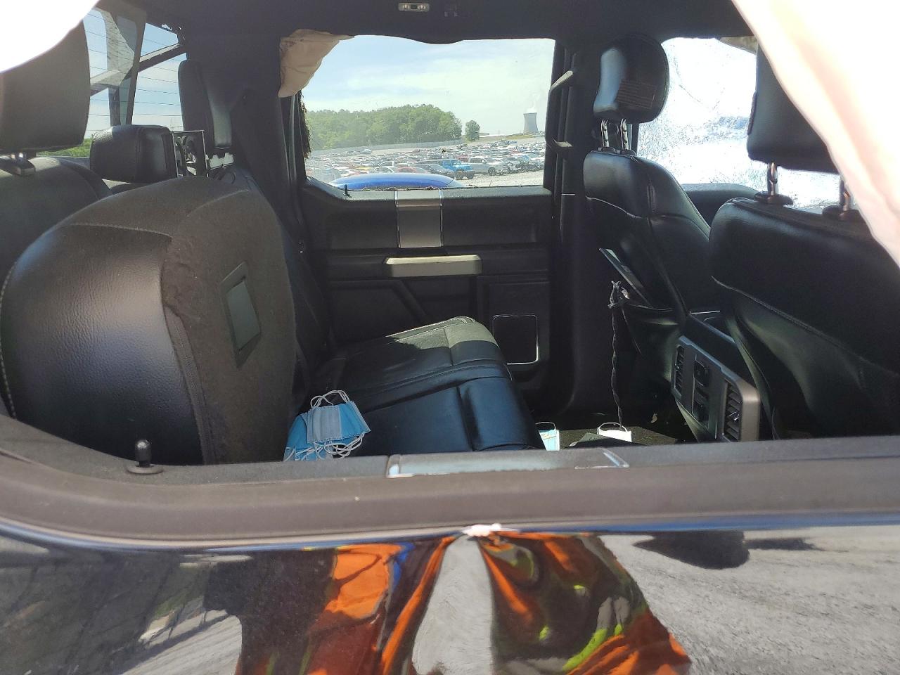 2015 Ford F150 Supercrew Black vin: 1FTEW1EFXFFA42799