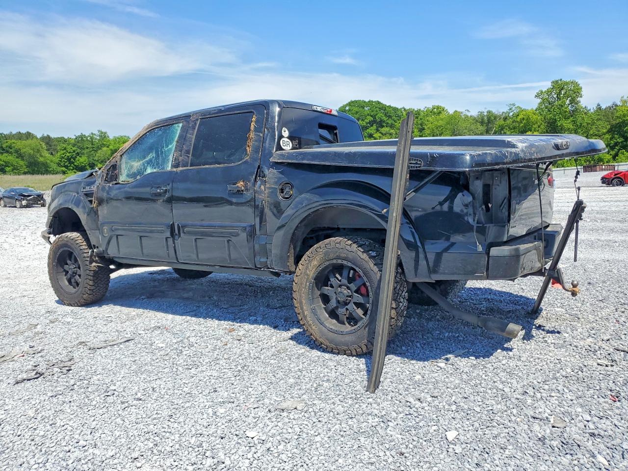 2015 Ford F150 Supercrew Black vin: 1FTEW1EFXFFA42799