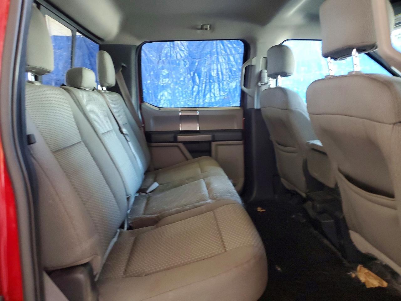 2015 Ford F150 Supercrew Red vin: 1FTEW1EFXFFA78718