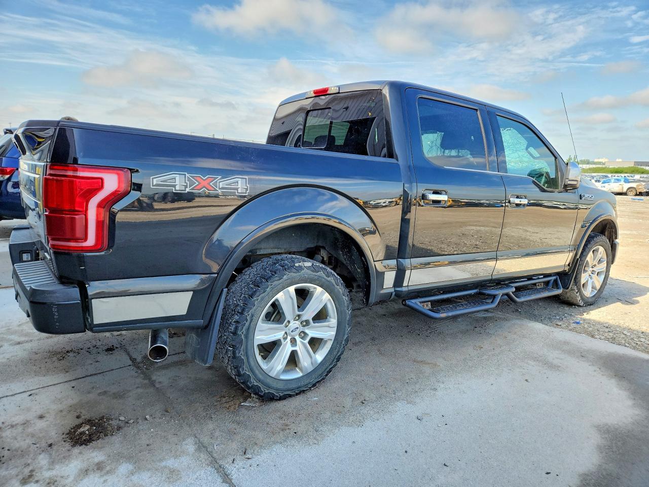 2015 Ford F150 Supercrew Black vin: 1FTEW1EFXFFB83422