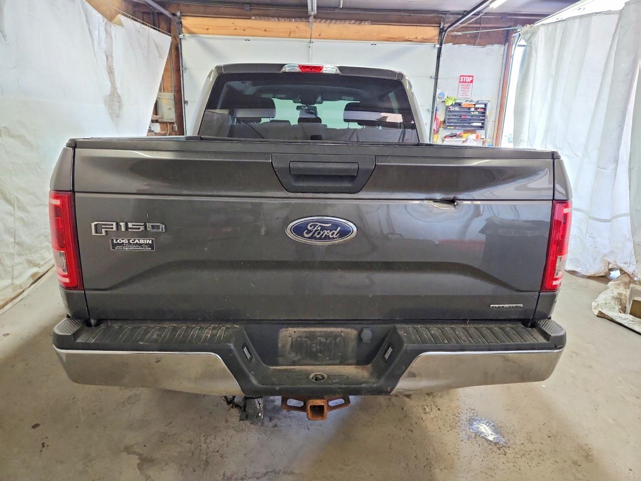 2015 Ford F150 Supercrew Gray vin: 1FTEW1EFXFFB92024