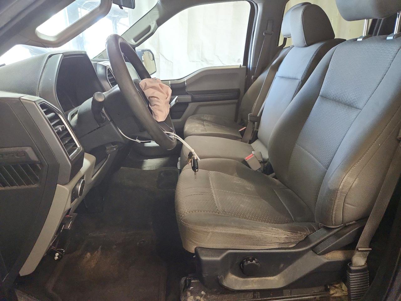 2015 Ford F150 Supercrew Gray vin: 1FTEW1EFXFFB92024