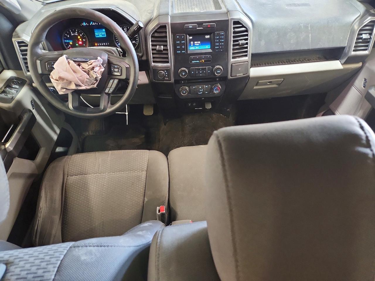 2015 Ford F150 Supercrew Gray vin: 1FTEW1EFXFFB92024