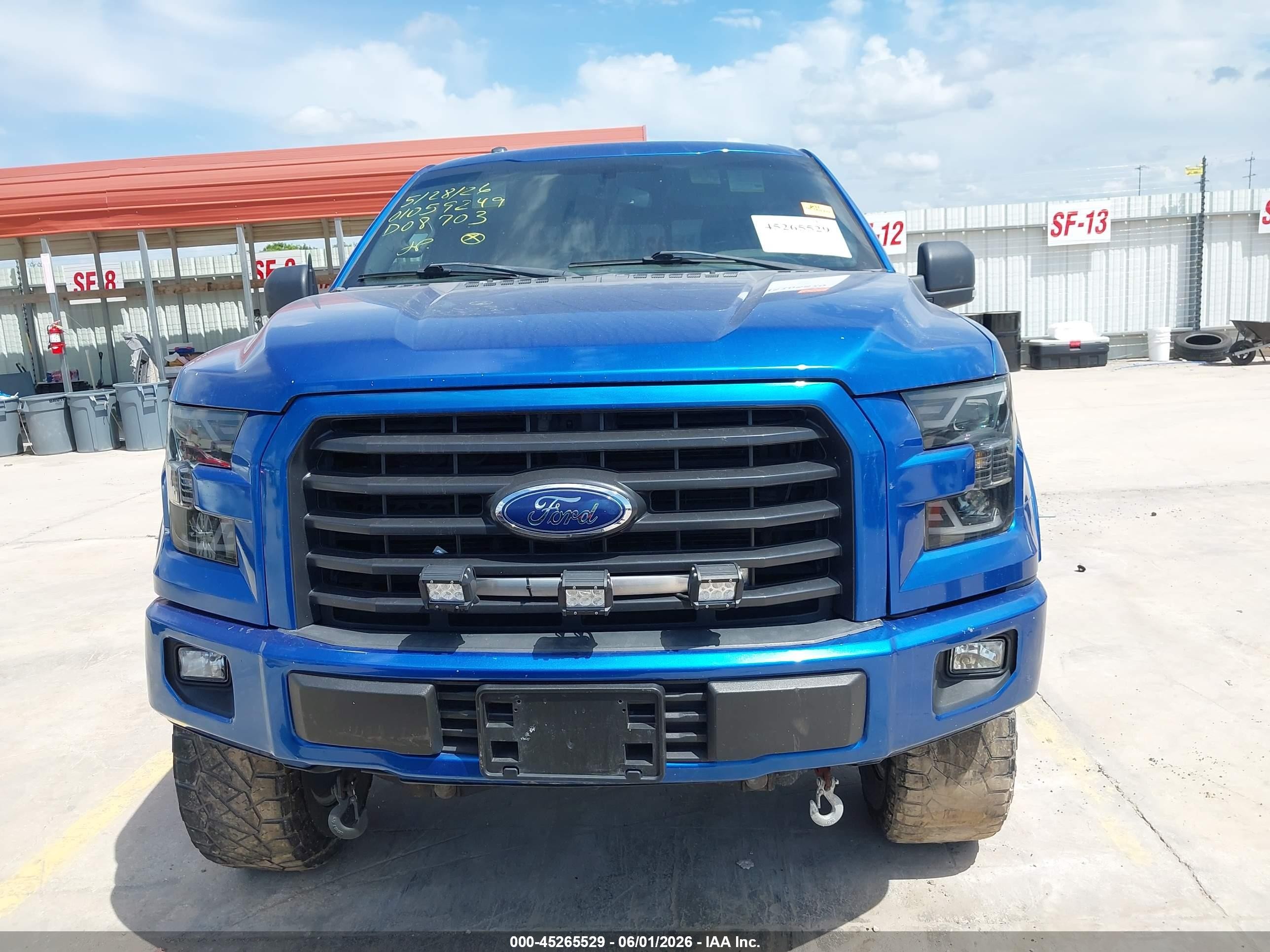 2015 Ford F-150 Xlt Blue vin: 1FTEW1EFXFKD08703