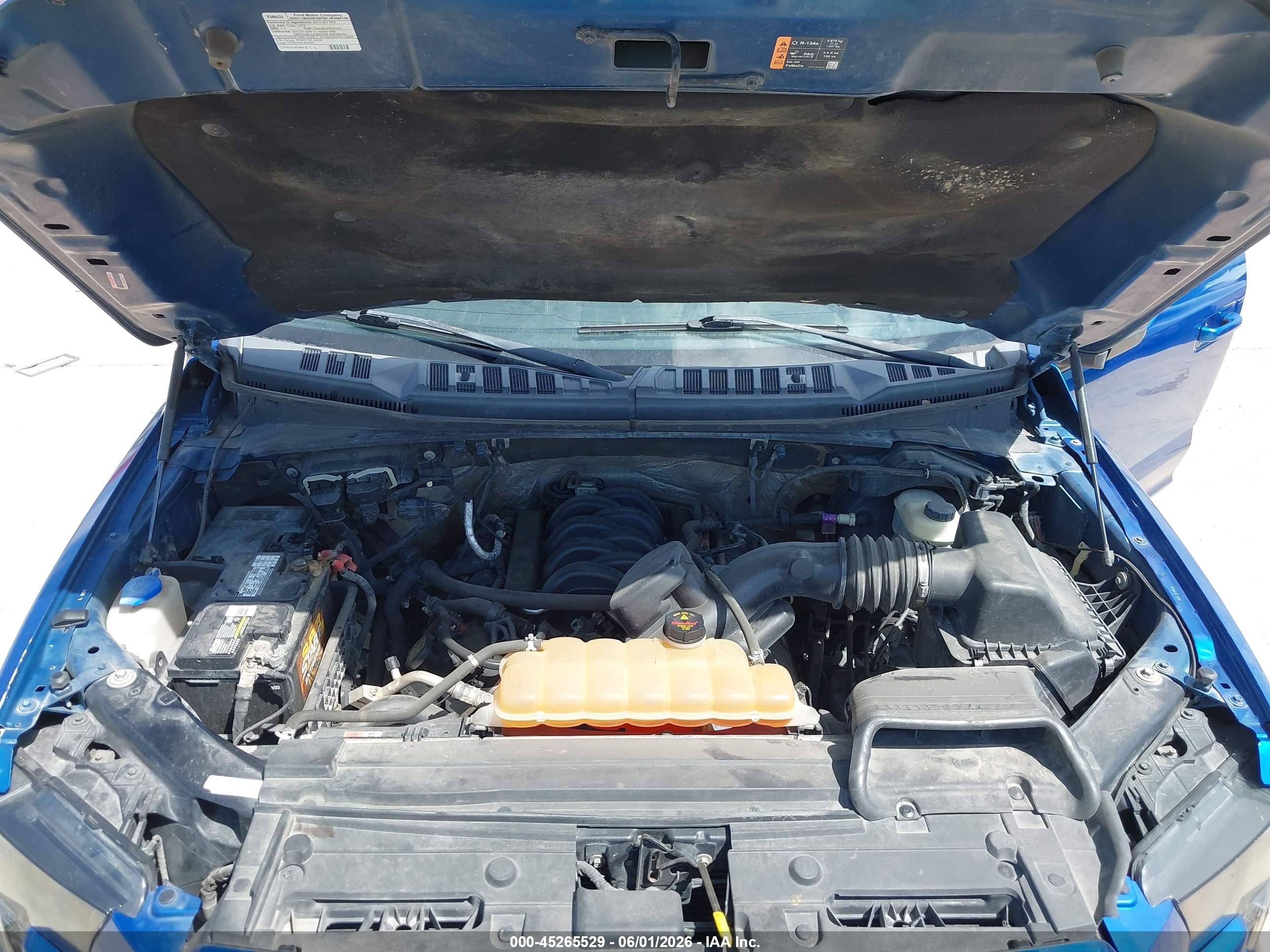 2015 Ford F-150 Xlt Blue vin: 1FTEW1EFXFKD08703