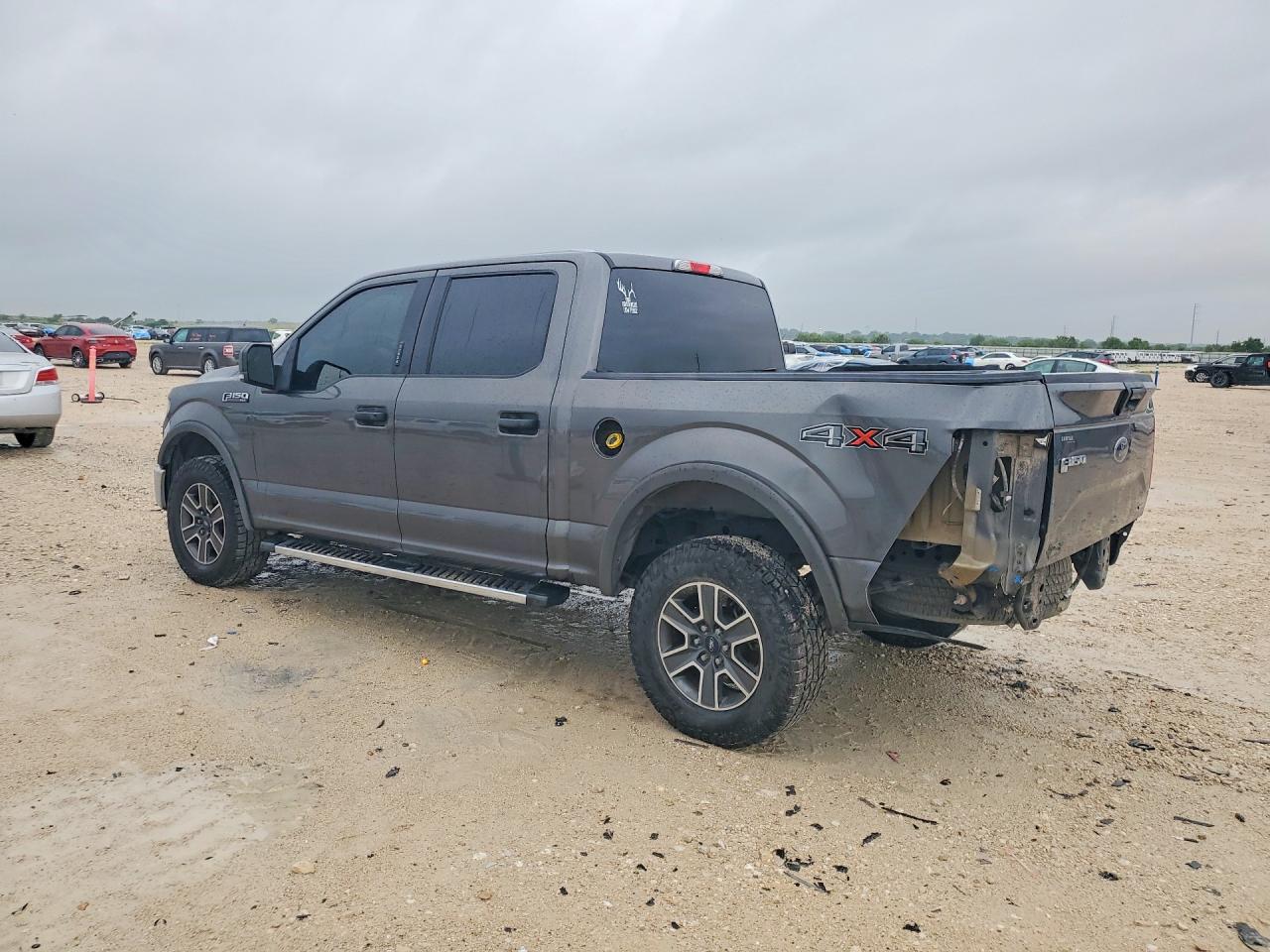 2015 Ford F150 Supercrew Charcoal vin: 1FTEW1EFXFKD08829