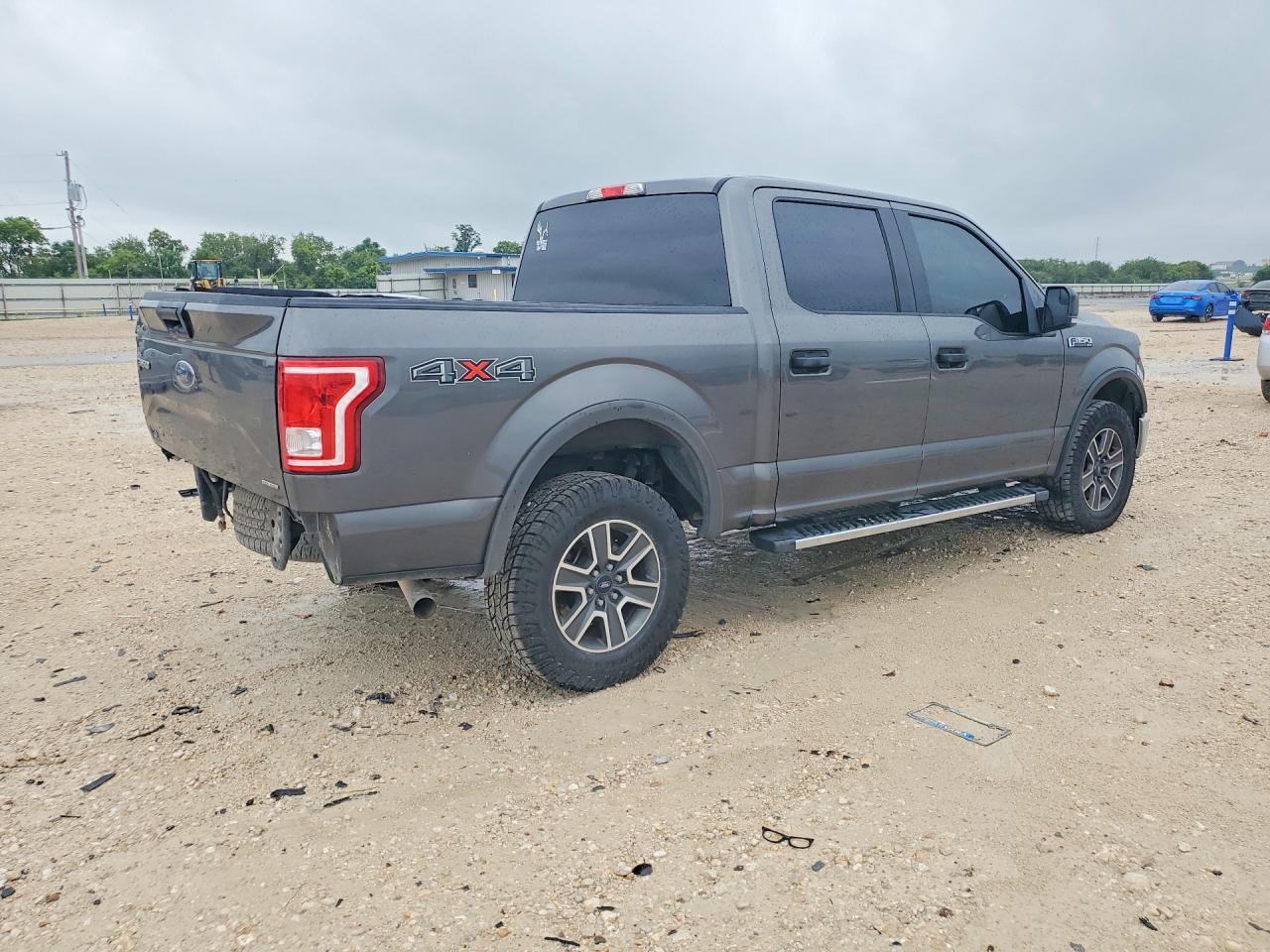 2015 Ford F150 Supercrew Charcoal vin: 1FTEW1EFXFKD08829