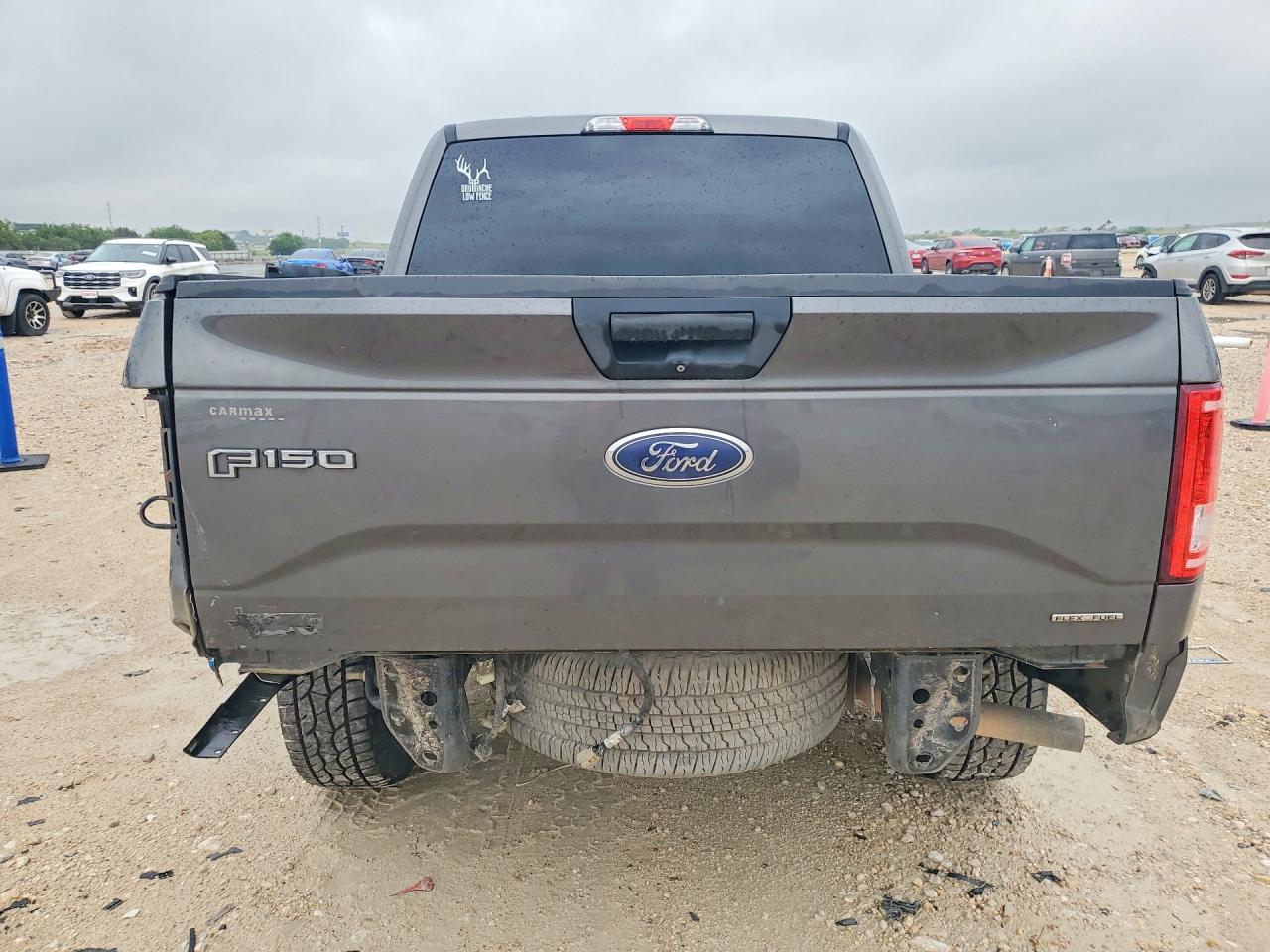 2015 Ford F150 Supercrew Charcoal vin: 1FTEW1EFXFKD08829