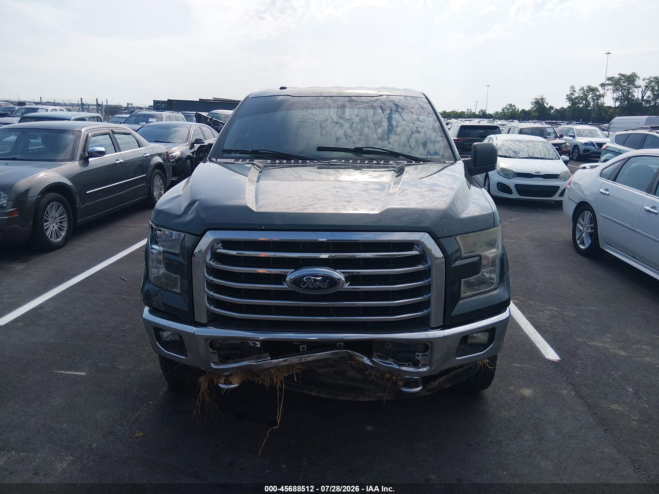 2015 Ford F-150 Xlt Зеленый vin: 1FTEW1EFXFKD18910