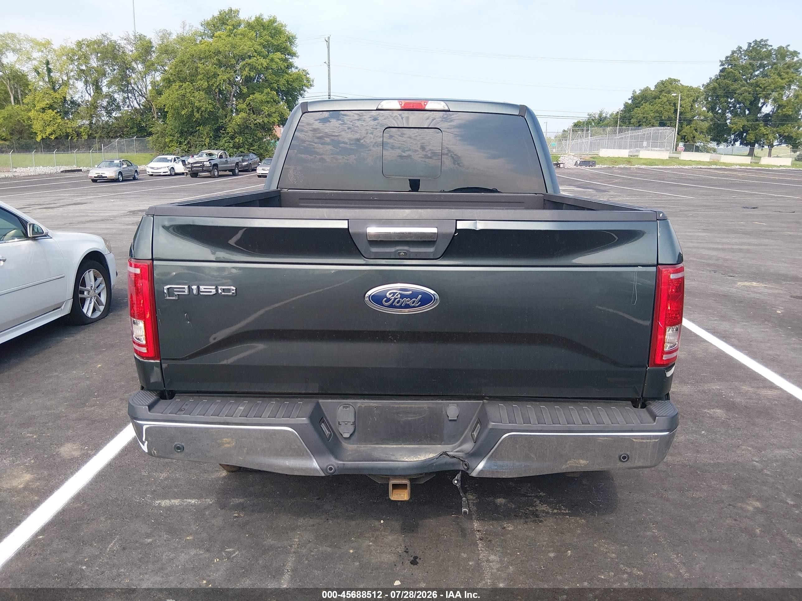 2015 Ford F-150 Xlt Зеленый vin: 1FTEW1EFXFKD18910