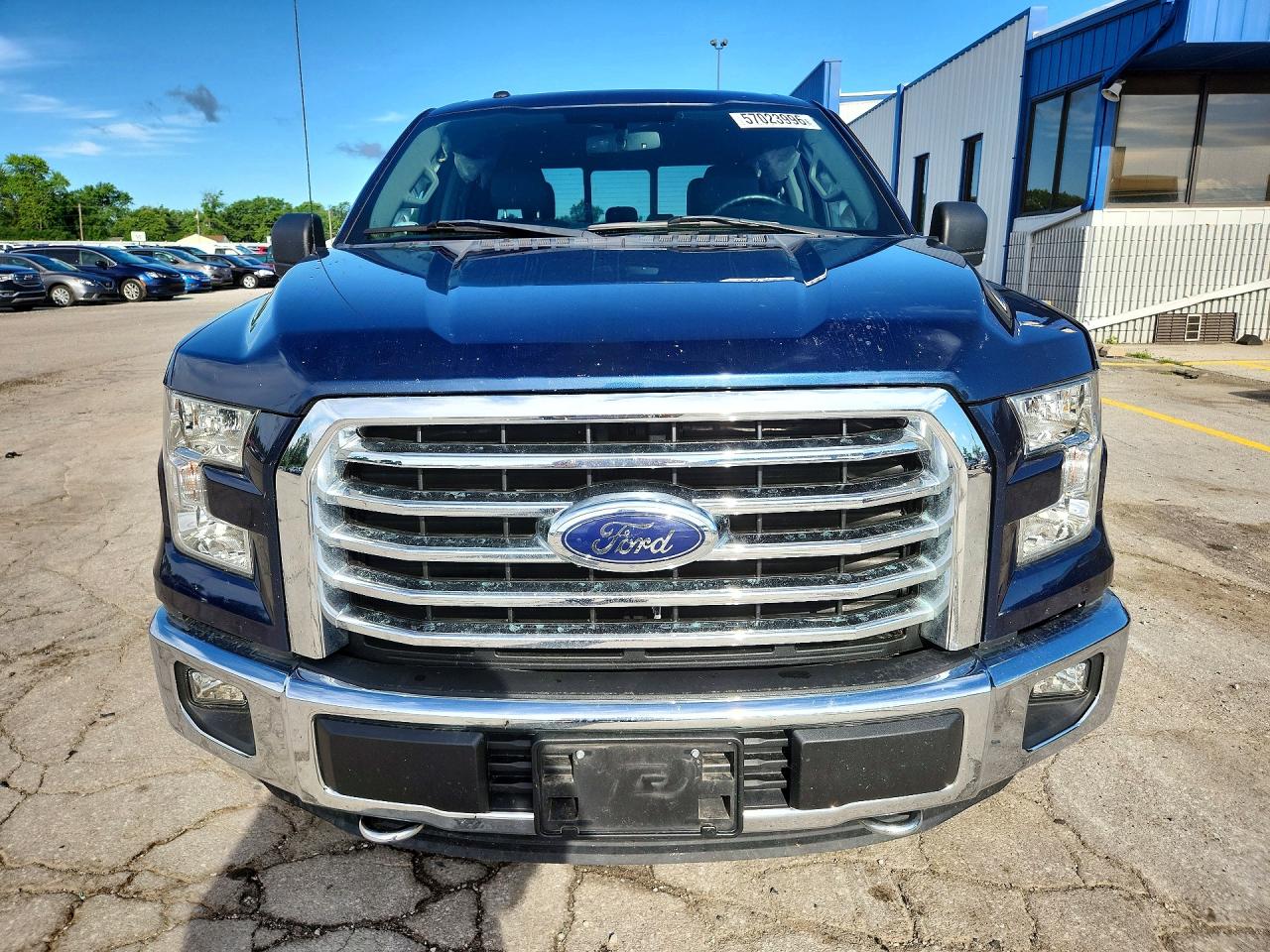 2015 Ford F150 Supercrew Синий vin: 1FTEW1EFXFKD40230