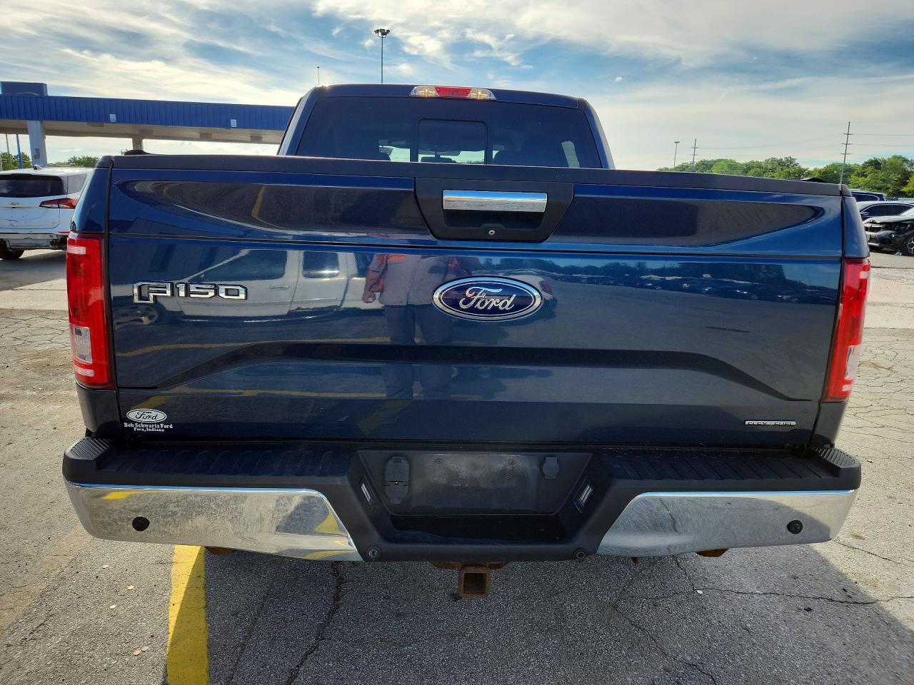2015 Ford F150 Supercrew Синий vin: 1FTEW1EFXFKD40230
