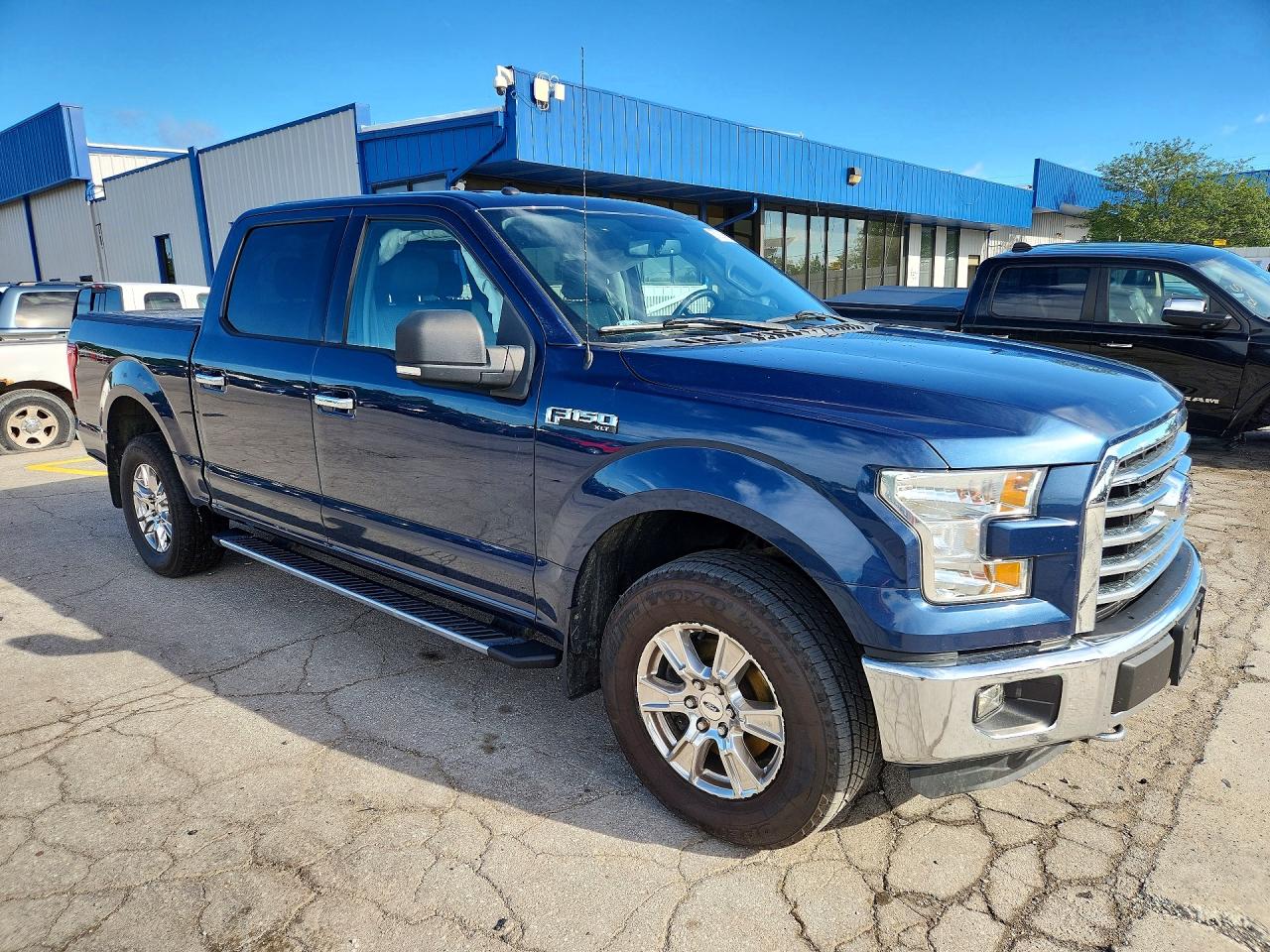 2015 Ford F150 Supercrew Синий vin: 1FTEW1EFXFKD40230