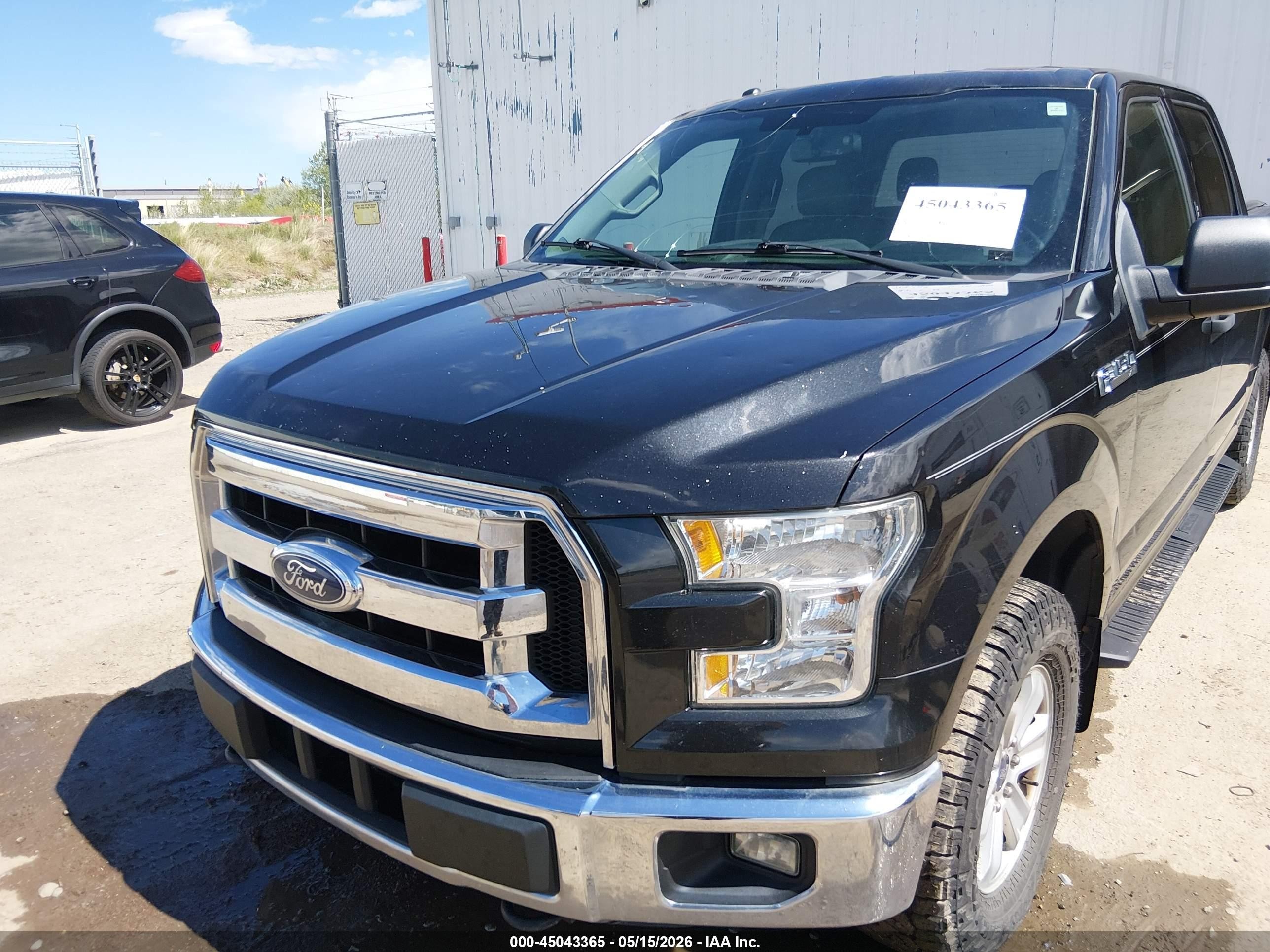 2015 Ford F-150 Xlt Black vin: 1FTEW1EFXFKD82493
