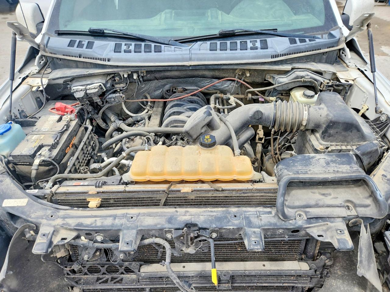 2015 Ford F150 Supercrew White vin: 1FTEW1EFXFKD87323