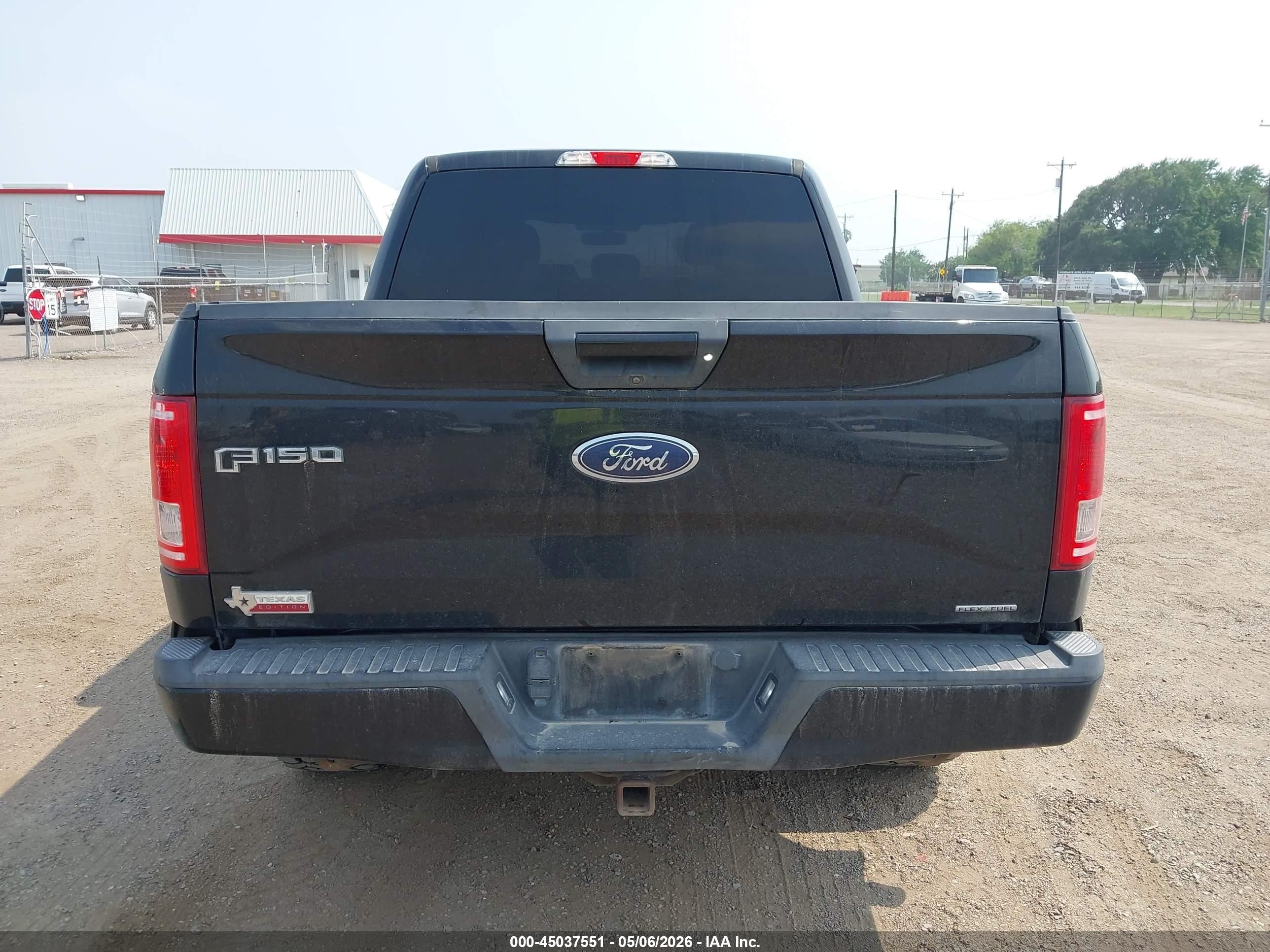2016 Ford F-150 Xlt Black vin: 1FTEW1EFXGKD09710