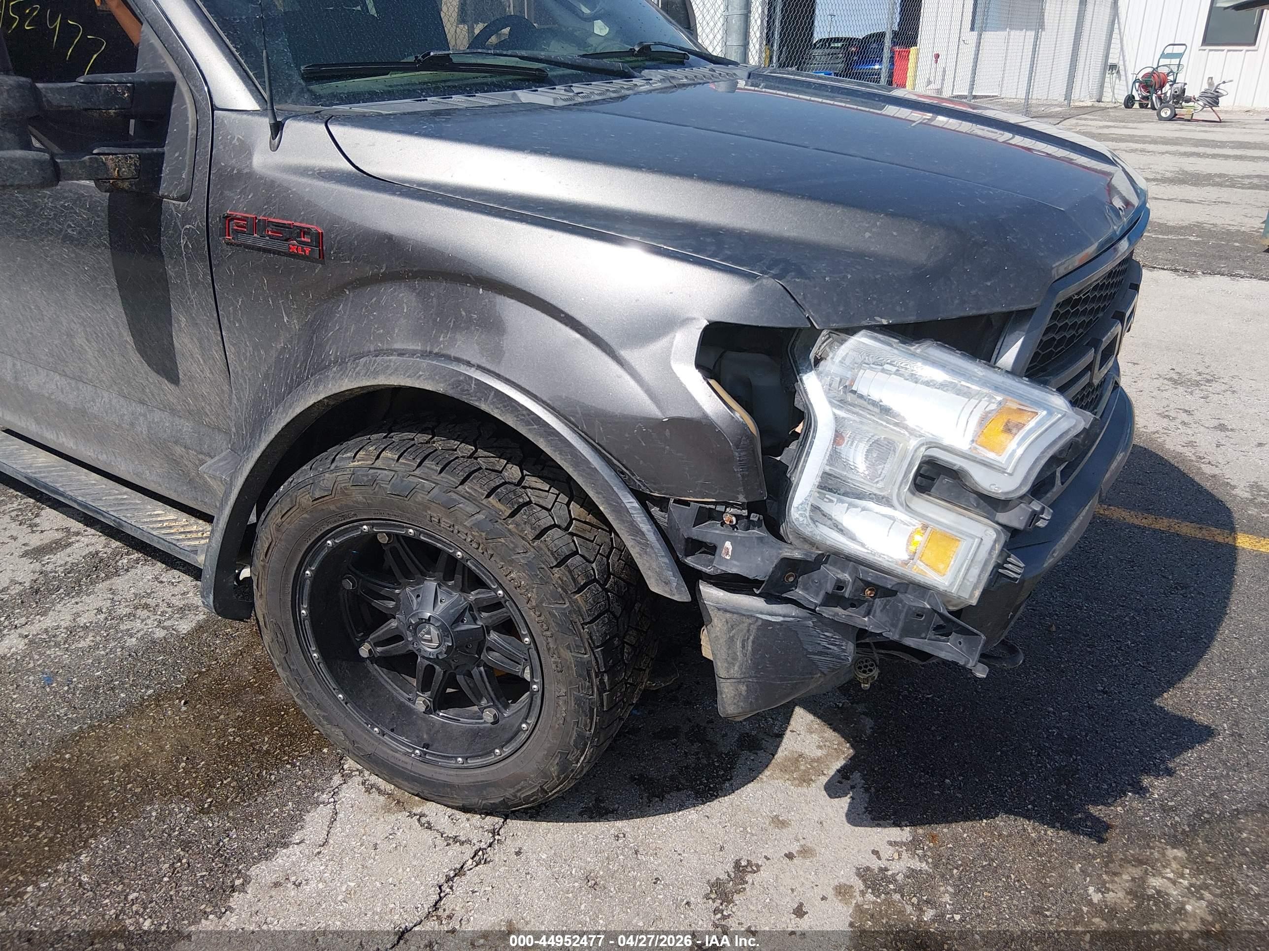 2016 Ford F-150 Xlt Gray vin: 1FTEW1EFXGKE82904
