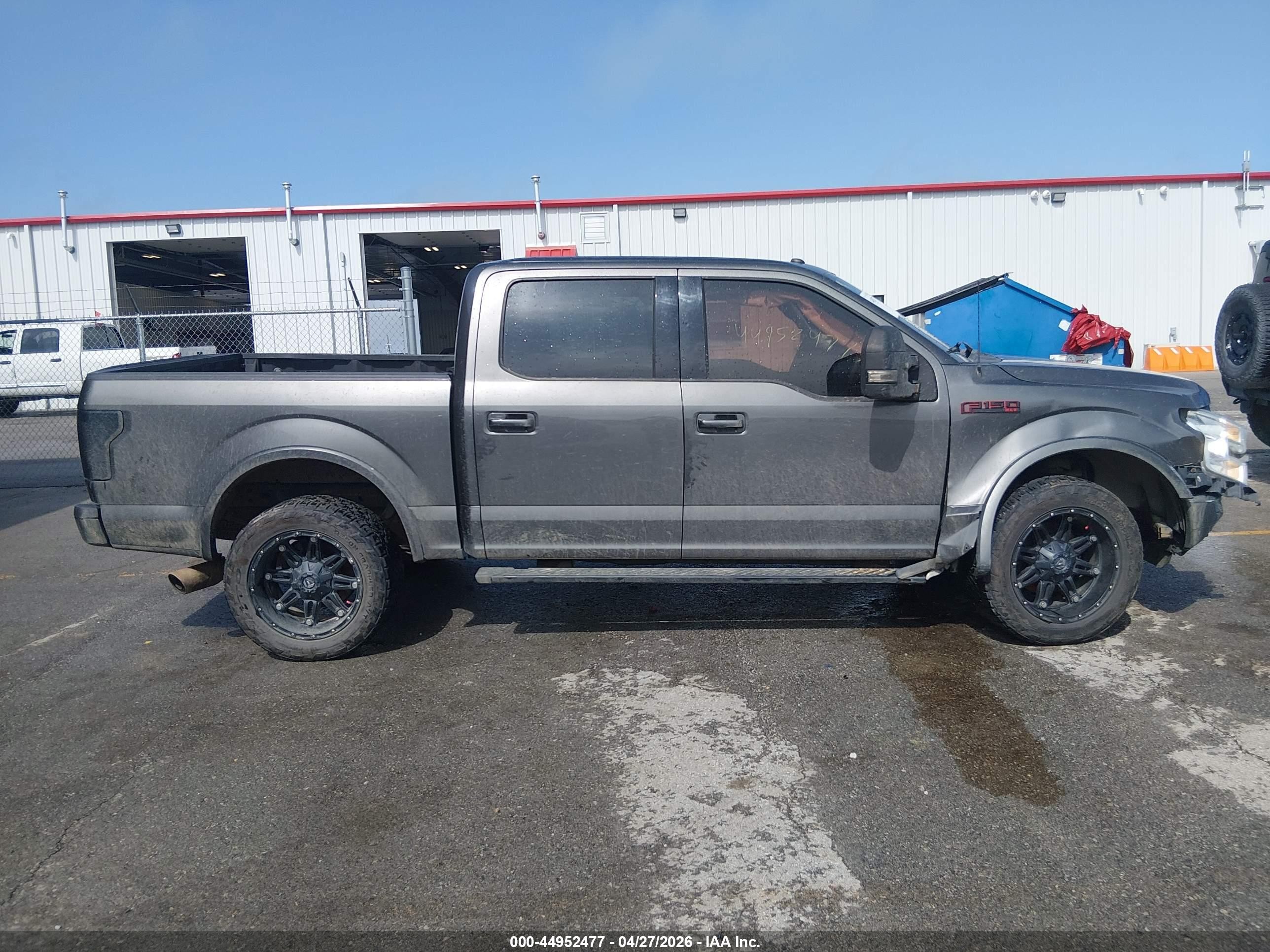 2016 Ford F-150 Xlt Gray vin: 1FTEW1EFXGKE82904