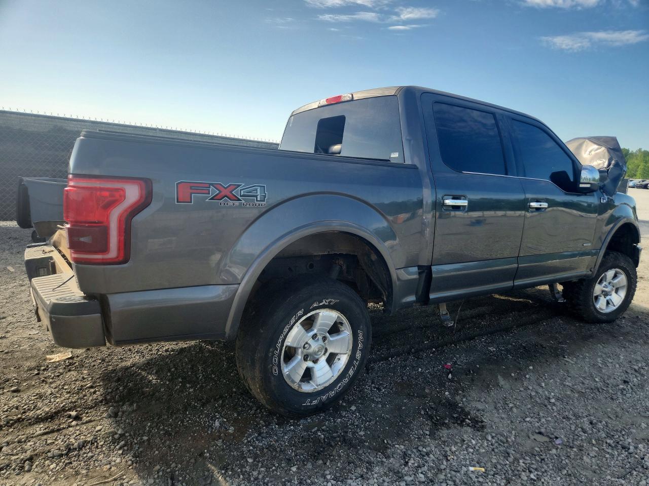 2015 Ford F150 Supercrew Black vin: 1FTEW1EG0FFA50371