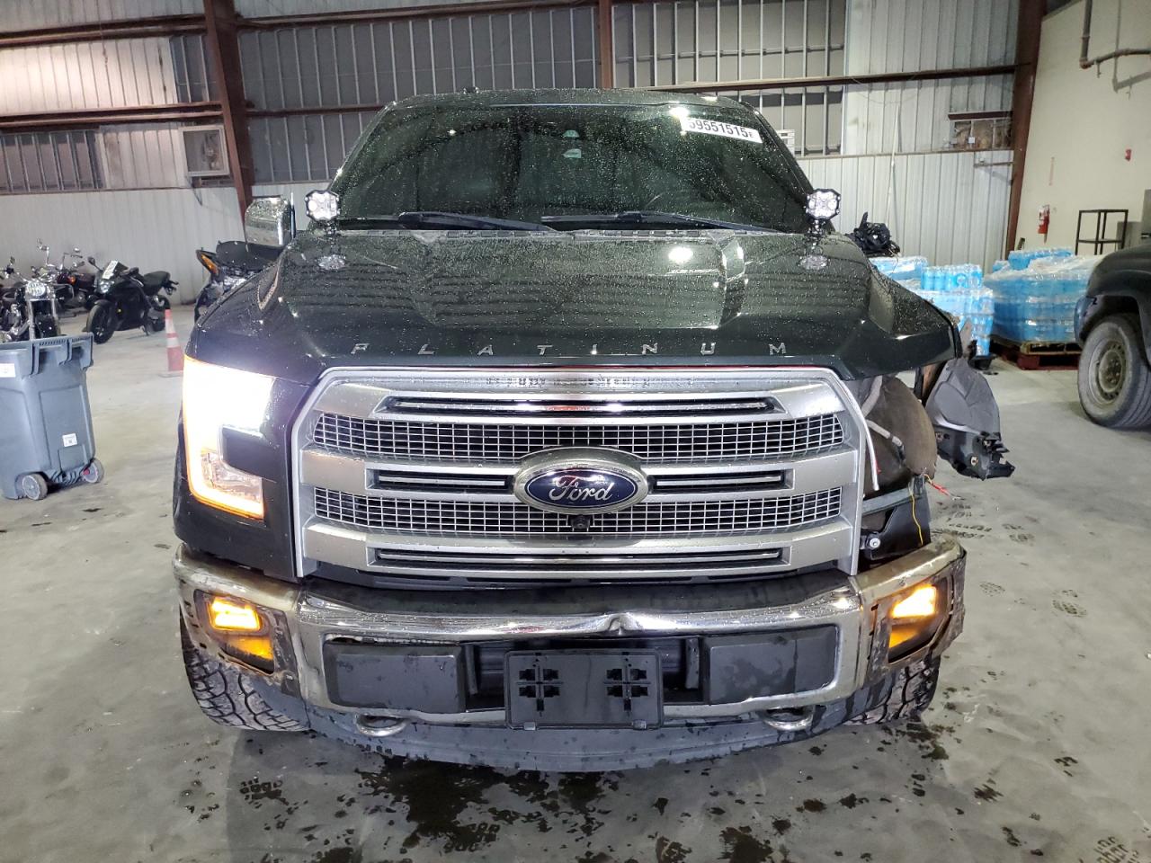 2015 Ford F150 Supercrew Green vin: 1FTEW1EG0FFA55120