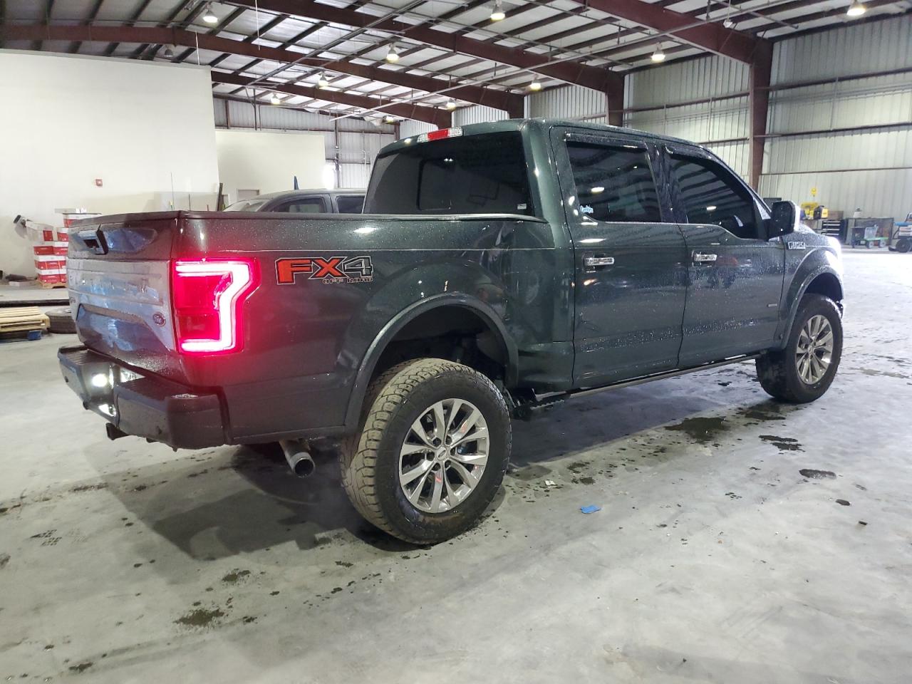 2015 Ford F150 Supercrew Green vin: 1FTEW1EG0FFA55120