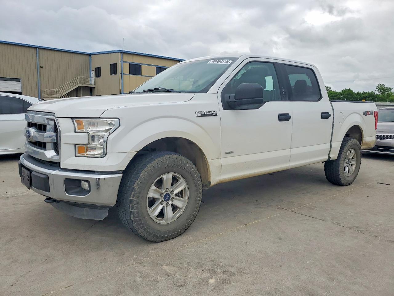 2015 Ford F150 Supercrew White vin: 1FTEW1EG0FFA59443