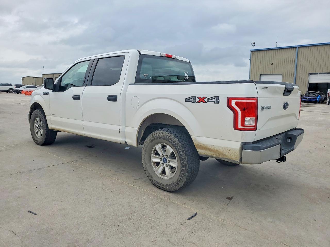 2015 Ford F150 Supercrew White vin: 1FTEW1EG0FFA59443