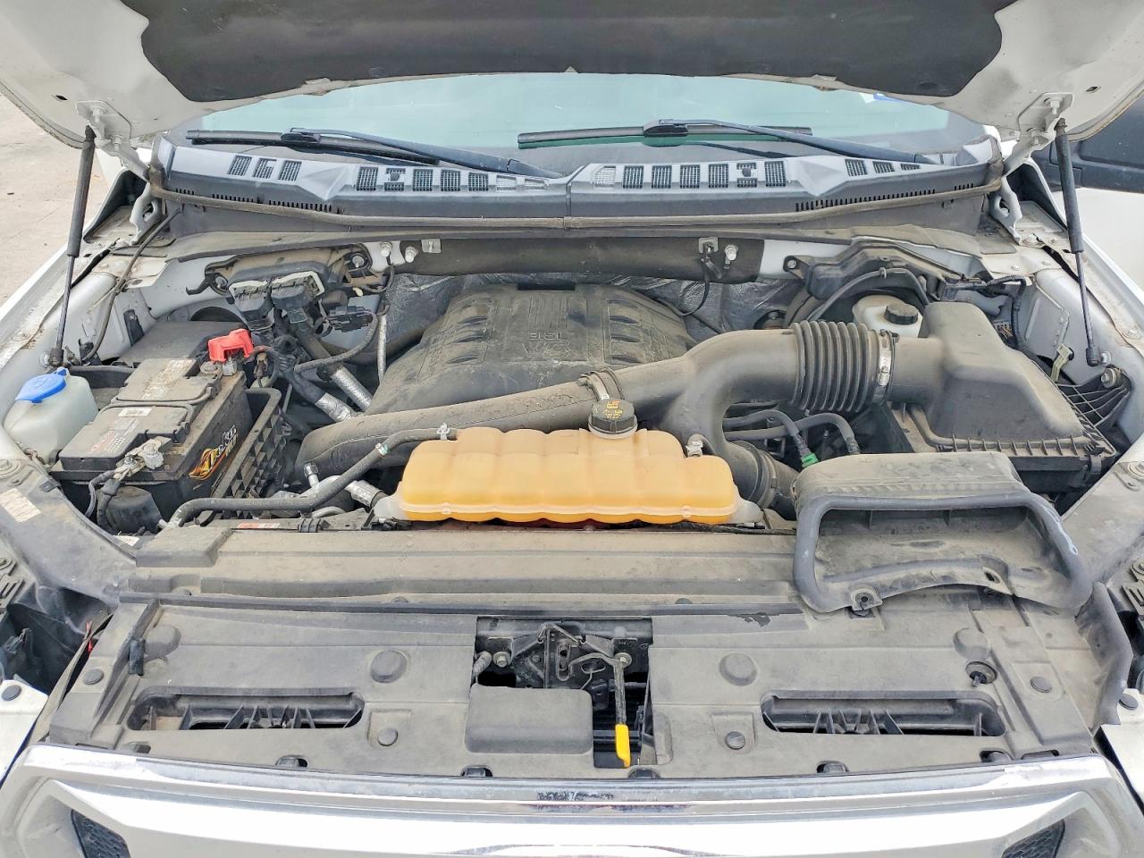 2015 Ford F150 Supercrew White vin: 1FTEW1EG0FFA59443