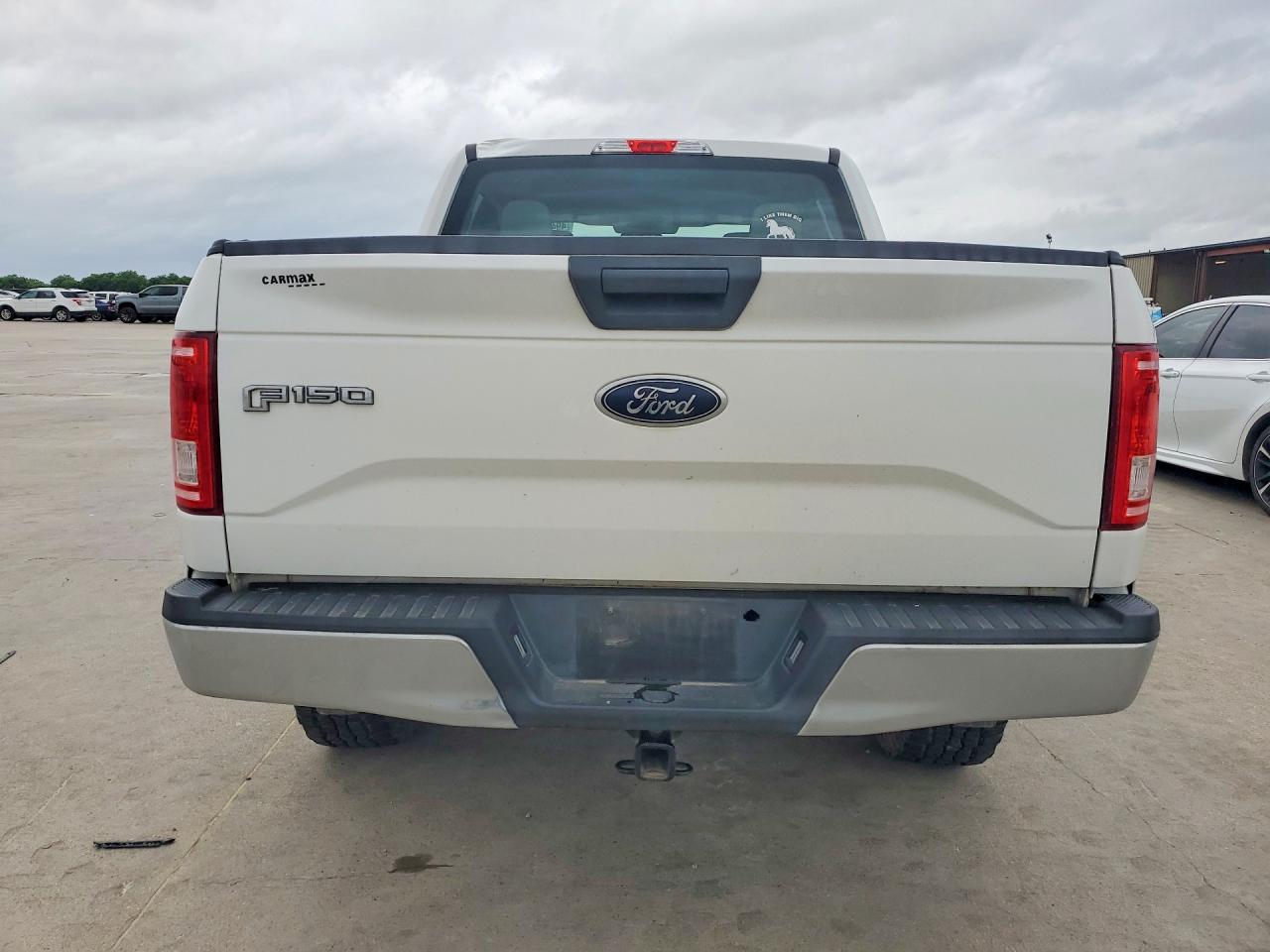 2015 Ford F150 Supercrew White vin: 1FTEW1EG0FFA59443