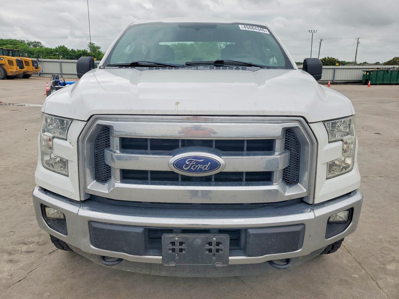 2015 Ford F150 Supercrew White vin: 1FTEW1EG0FFA59443