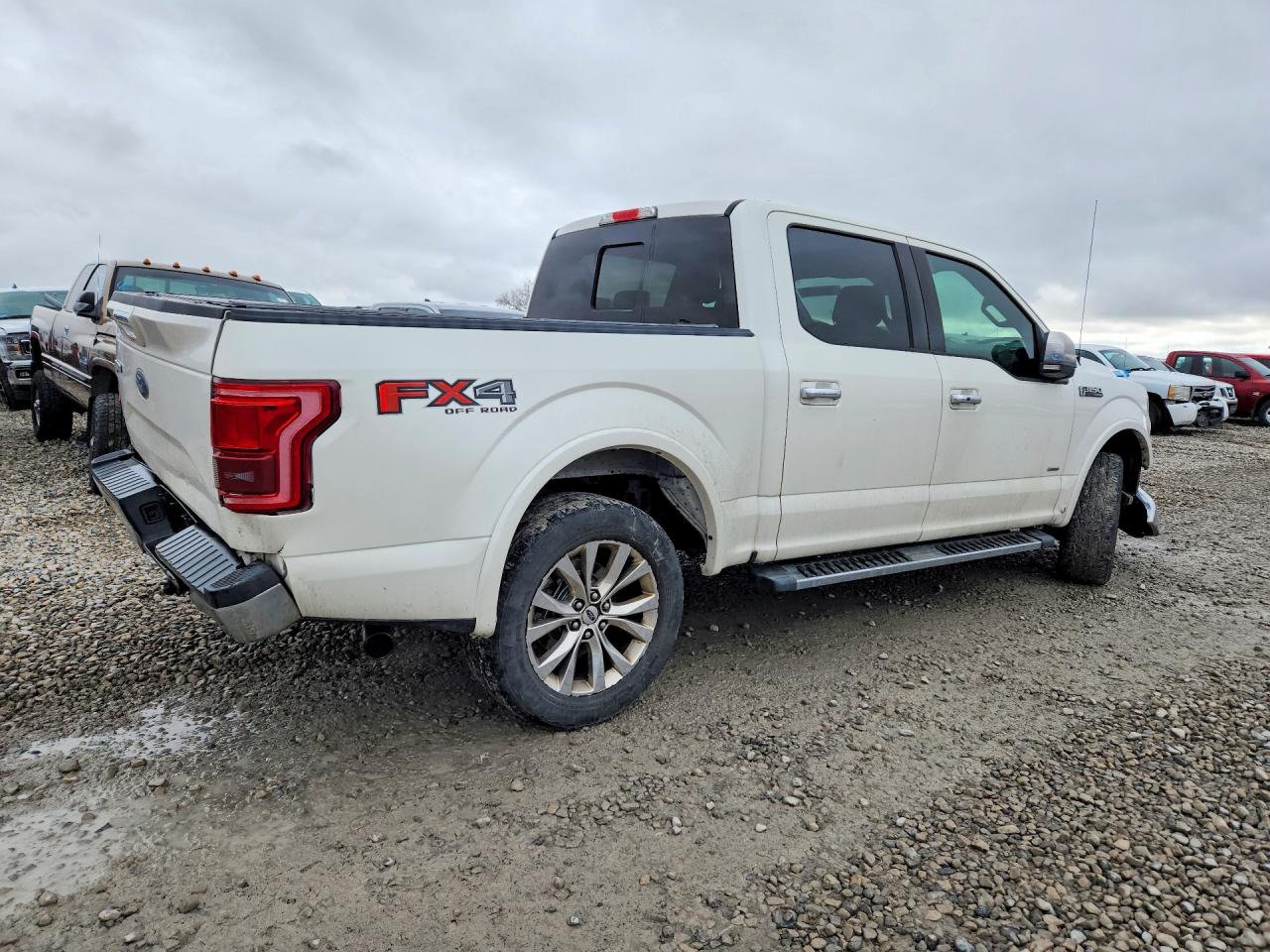 2015 Ford F150 Supercrew White vin: 1FTEW1EG0FFA75223