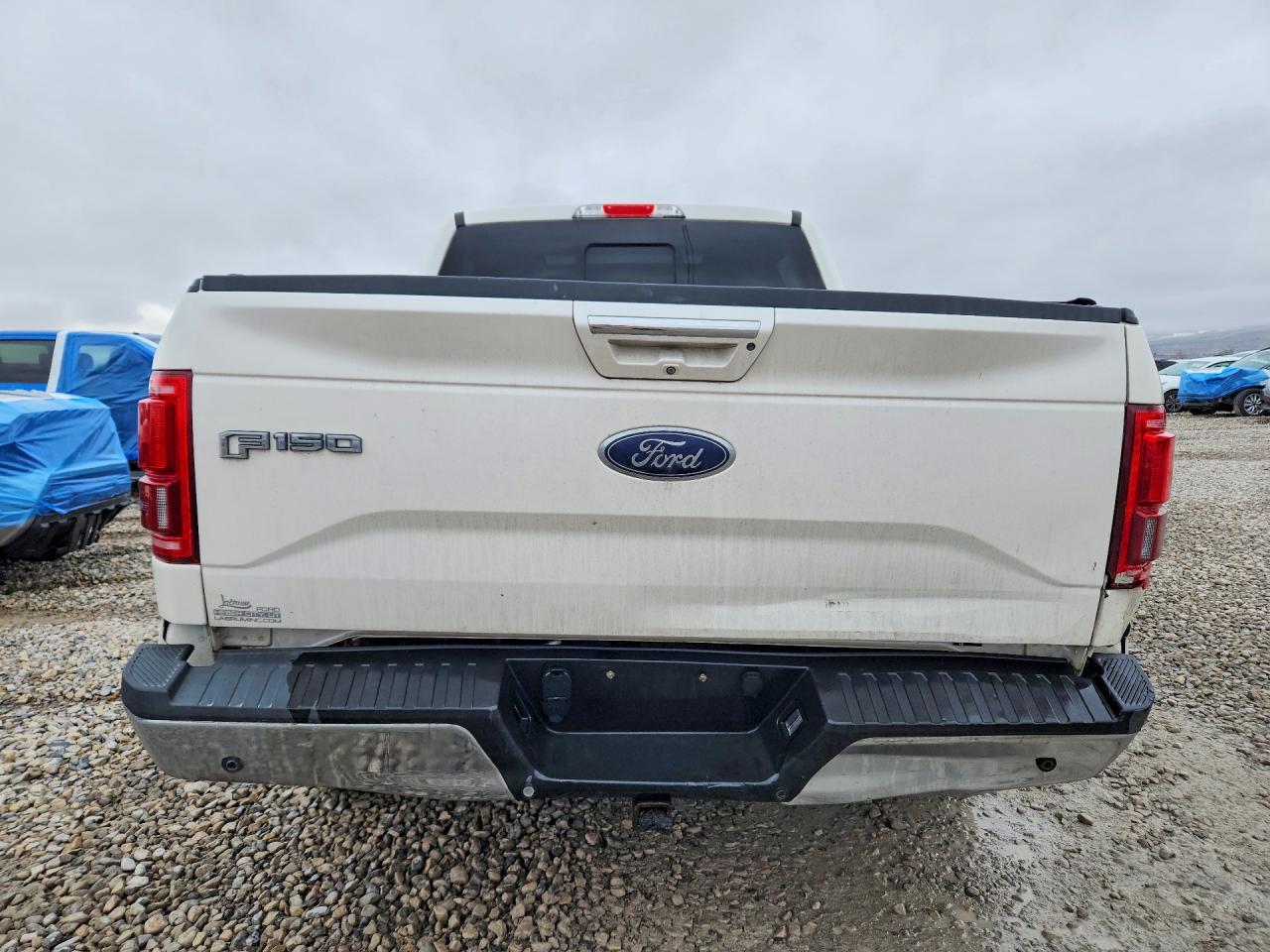 2015 Ford F150 Supercrew White vin: 1FTEW1EG0FFA75223