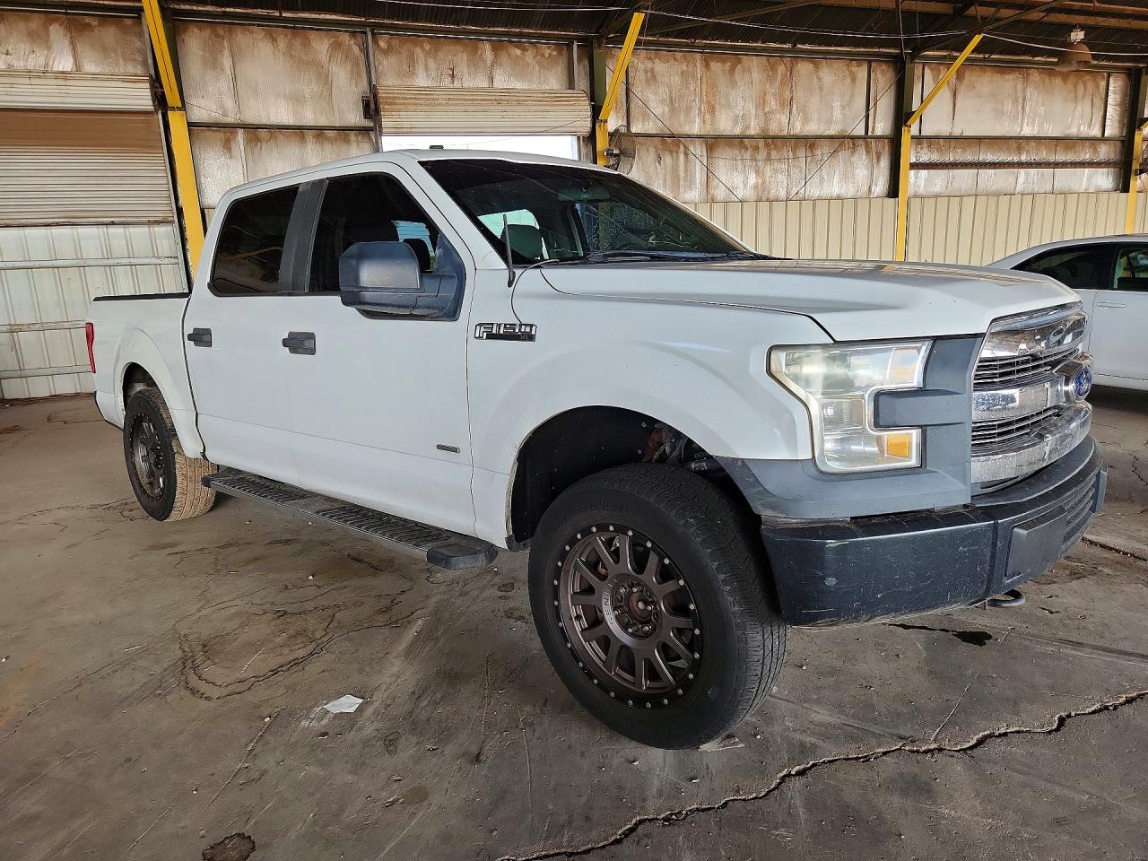 2015 Ford F150 Supercrew White vin: 1FTEW1EG0FFA80597
