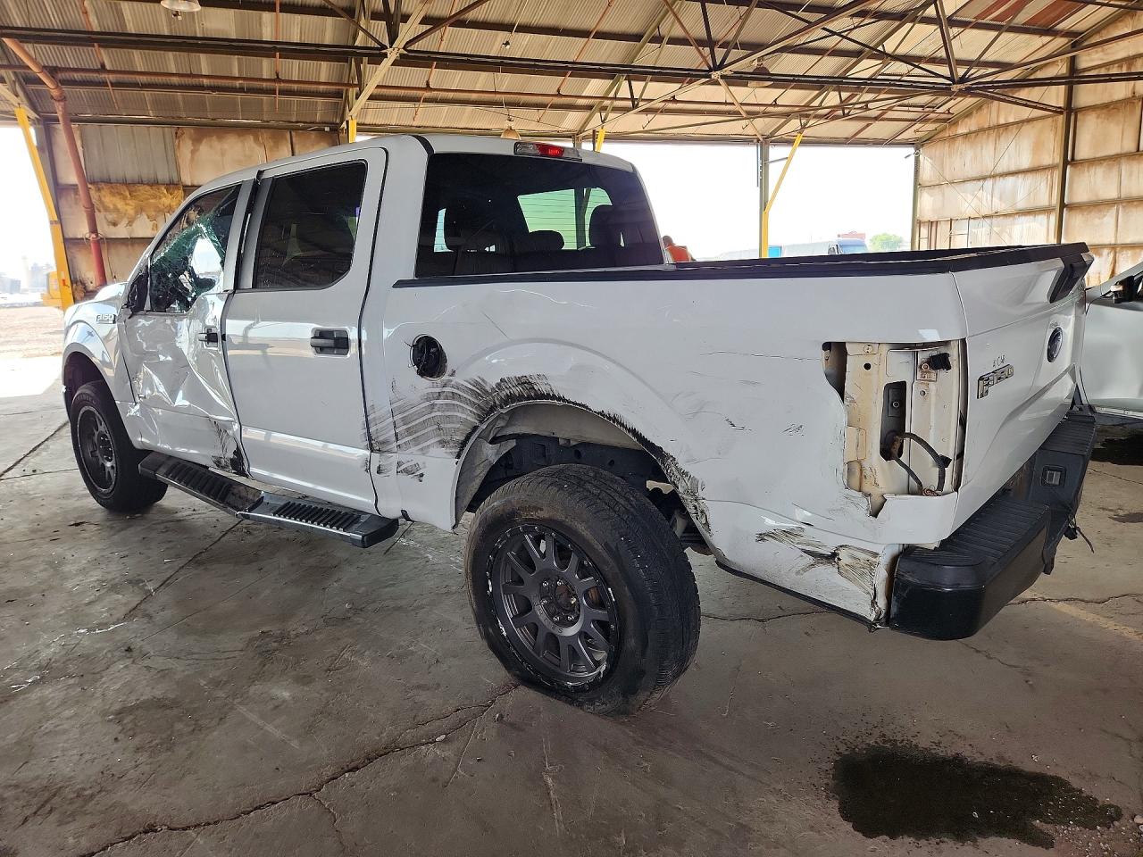 2015 Ford F150 Supercrew White vin: 1FTEW1EG0FFA80597