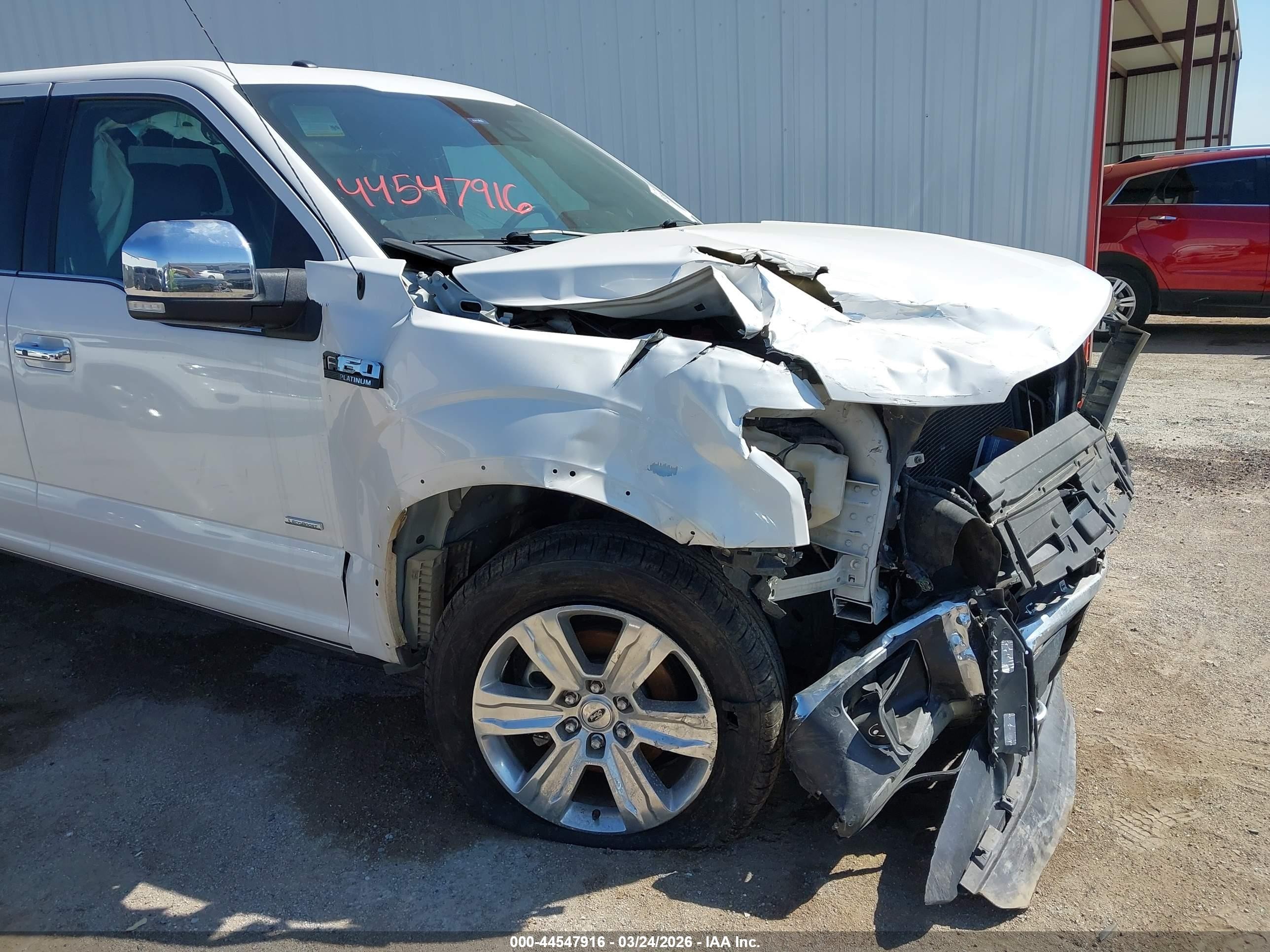 2015 Ford F-150 Platinum White vin: 1FTEW1EG0FFB47781