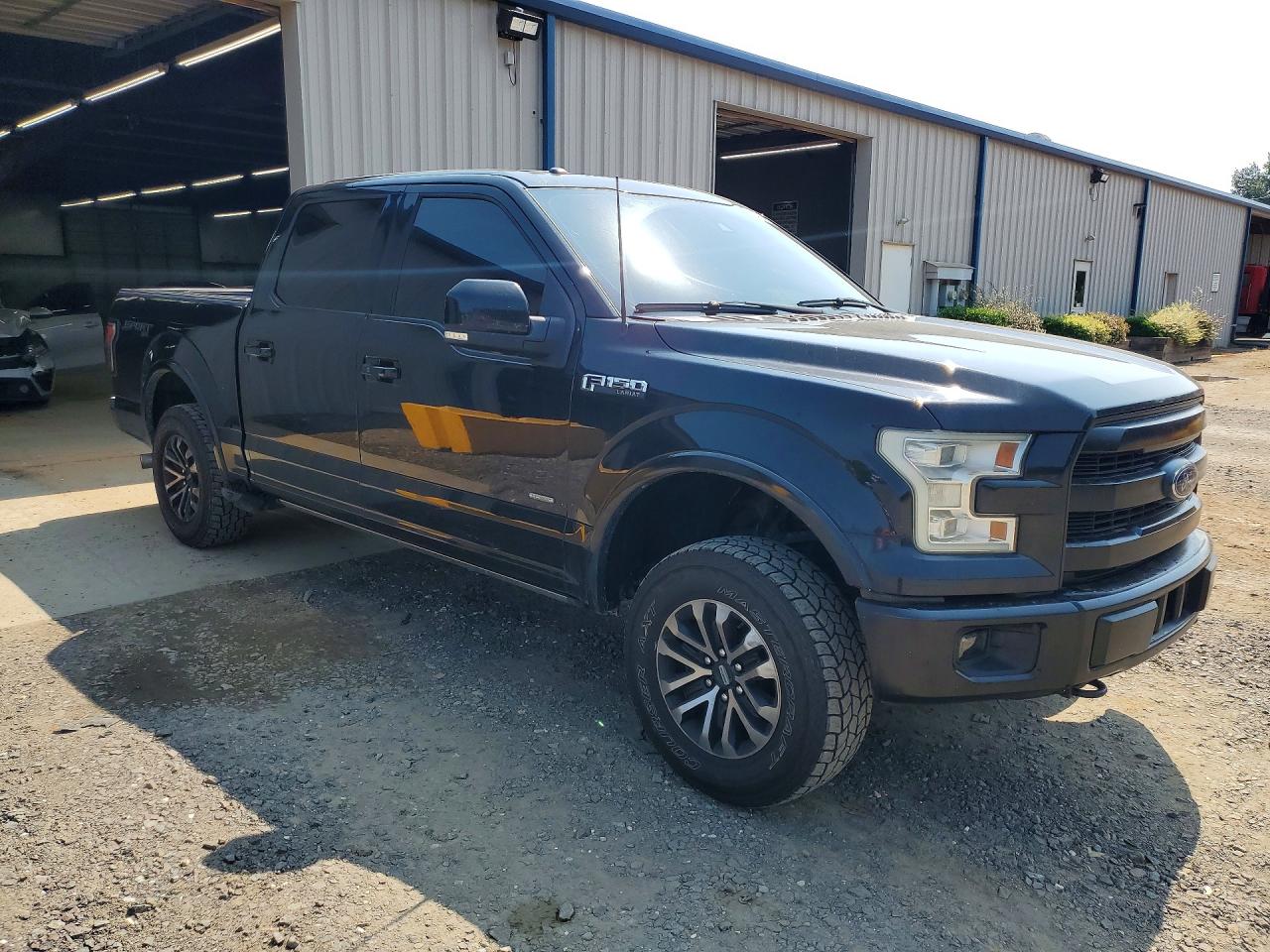 2015 Ford F150 Supercrew Black vin: 1FTEW1EG0FFB76729