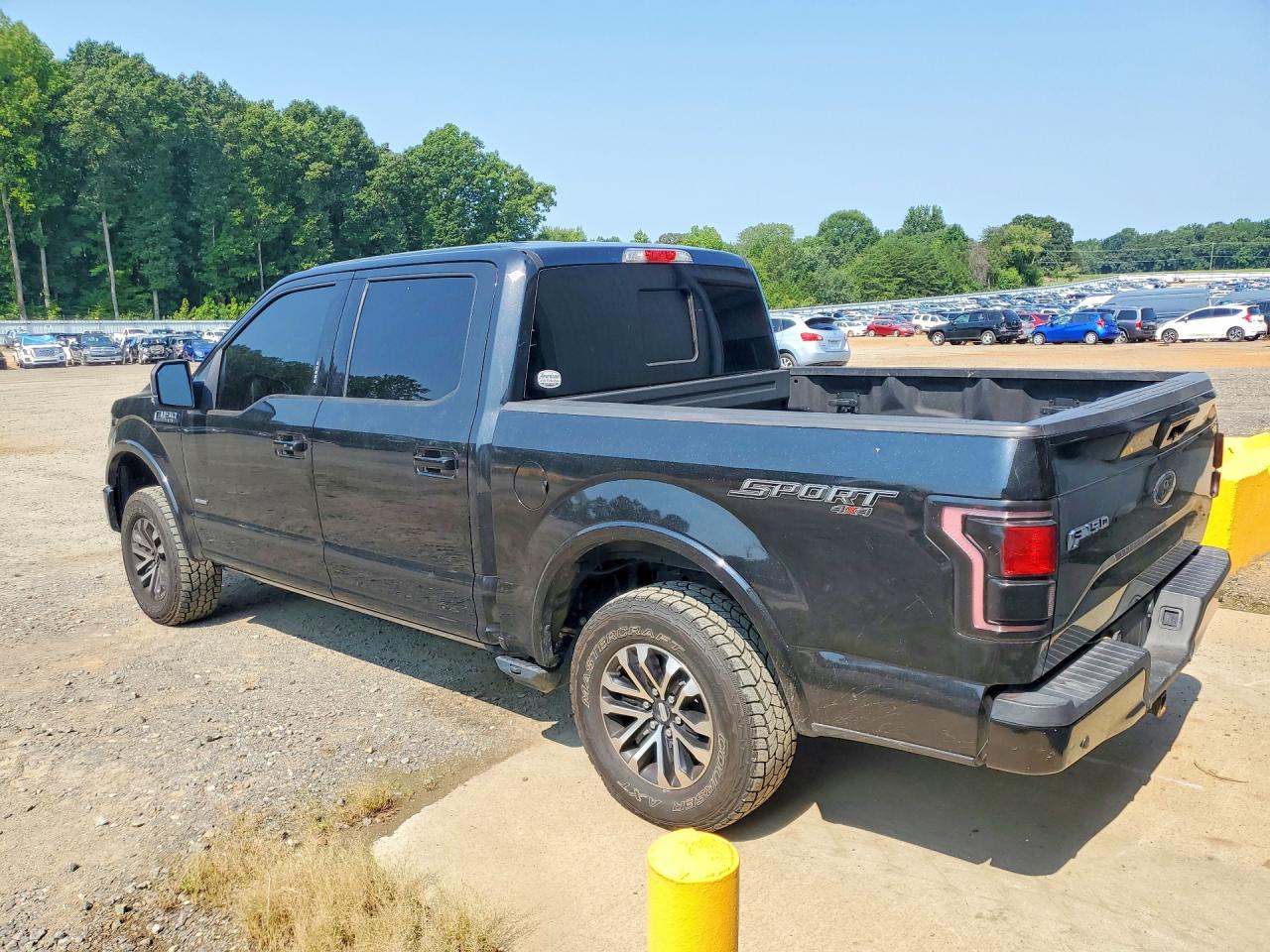 2015 Ford F150 Supercrew Black vin: 1FTEW1EG0FFB76729