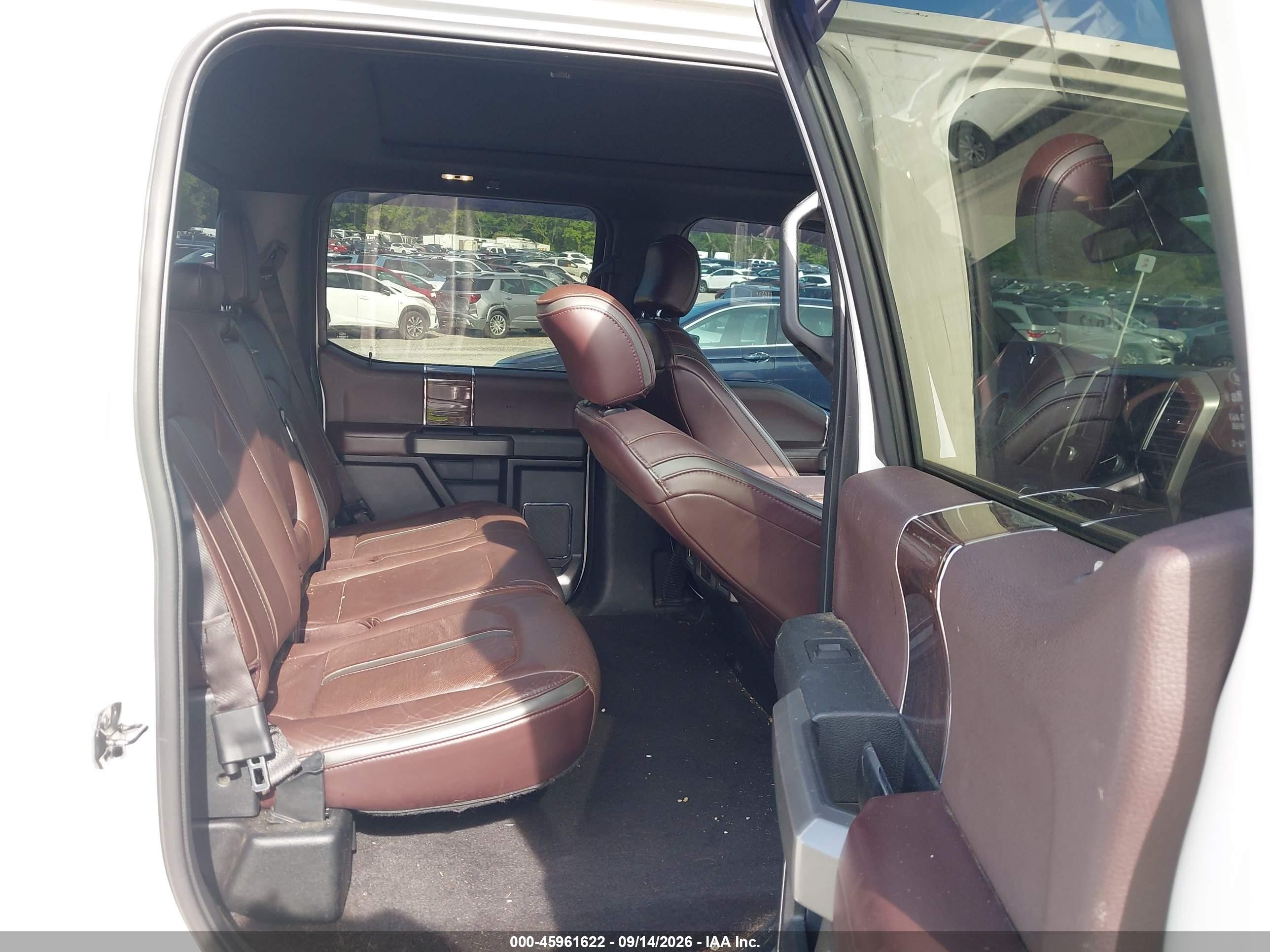 2015 Ford F-150 Platinum White vin: 1FTEW1EG0FFB87410