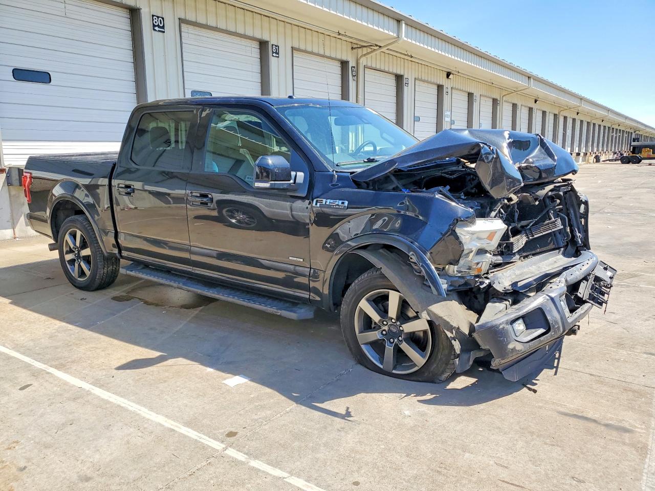 2015 Ford F150 Supercrew Black vin: 1FTEW1EG0FFB99220