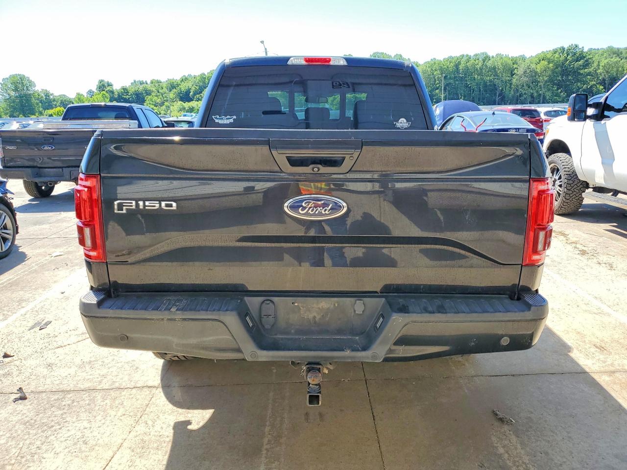 2015 Ford F150 Supercrew Black vin: 1FTEW1EG0FFB99220