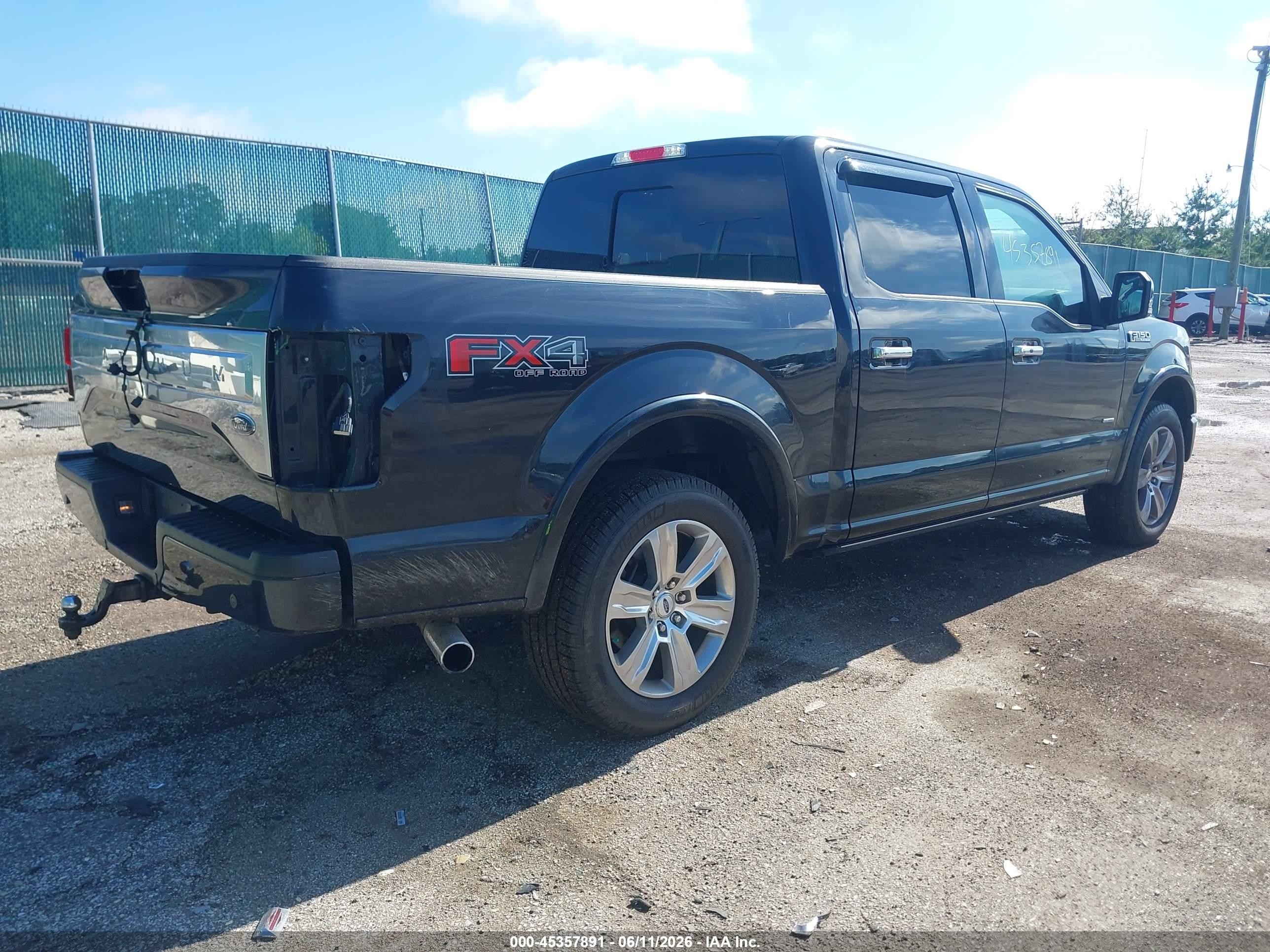 2015 Ford F-150 Platinum Black vin: 1FTEW1EG0FFC04447