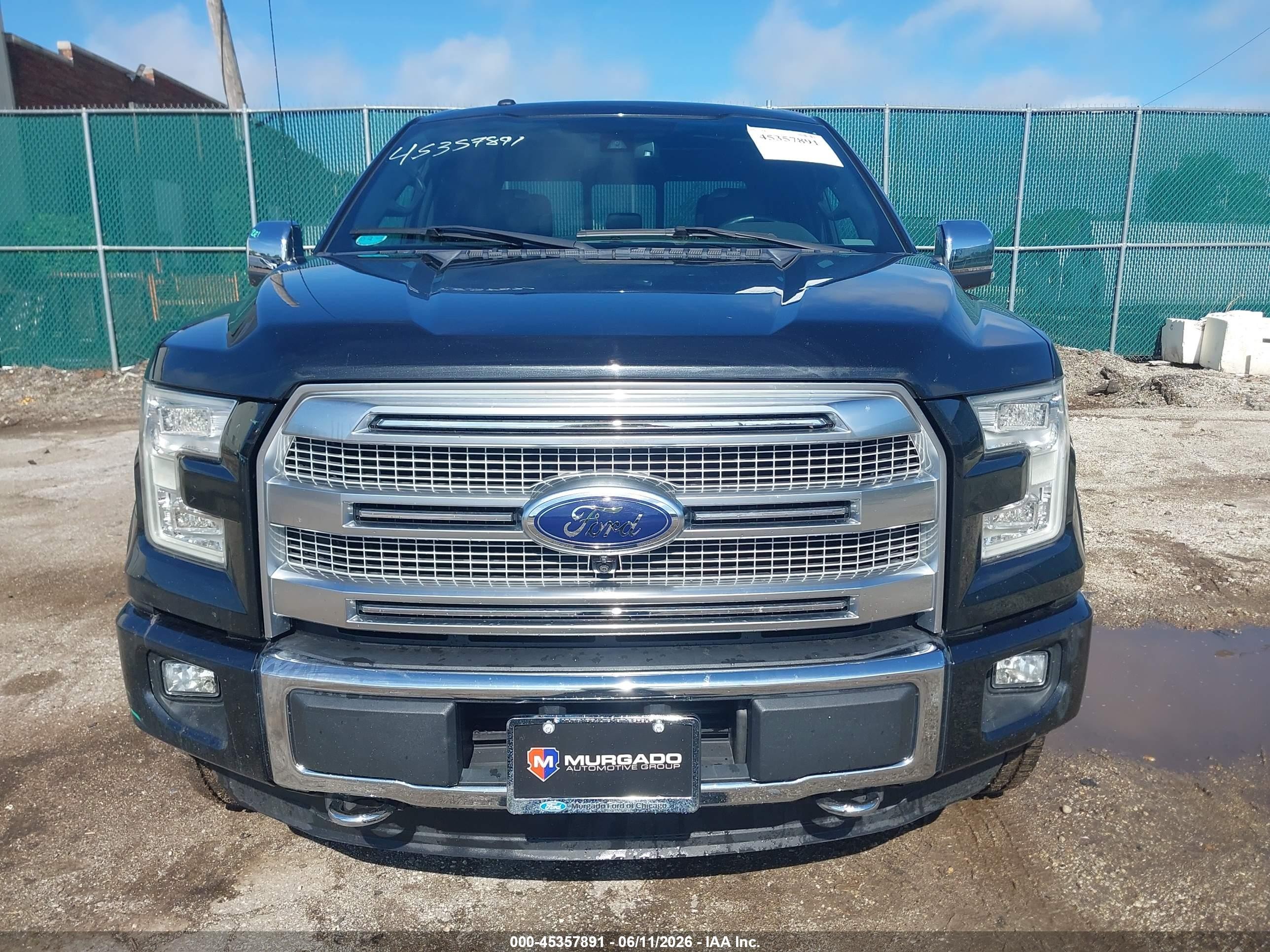 2015 Ford F-150 Platinum Black vin: 1FTEW1EG0FFC04447