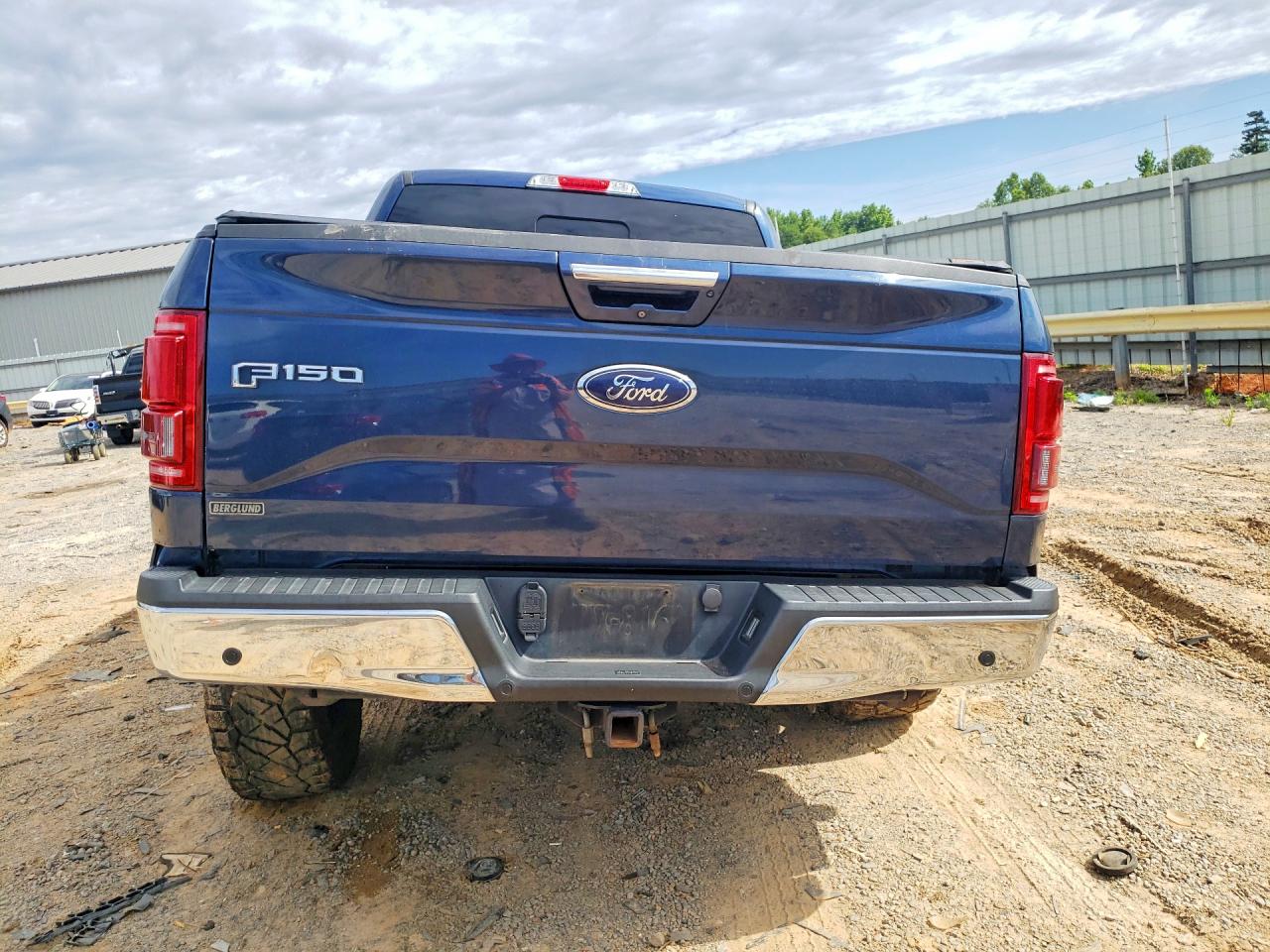 2015 Ford F150 Supercrew Blue vin: 1FTEW1EG0FFC45337