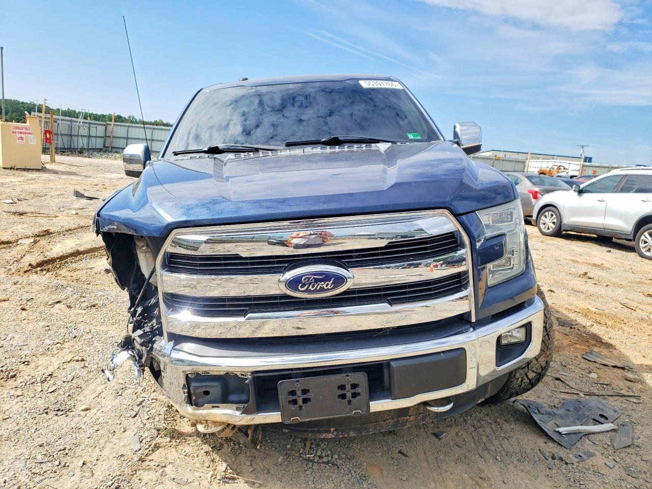 2015 Ford F150 Supercrew Blue vin: 1FTEW1EG0FFC45337