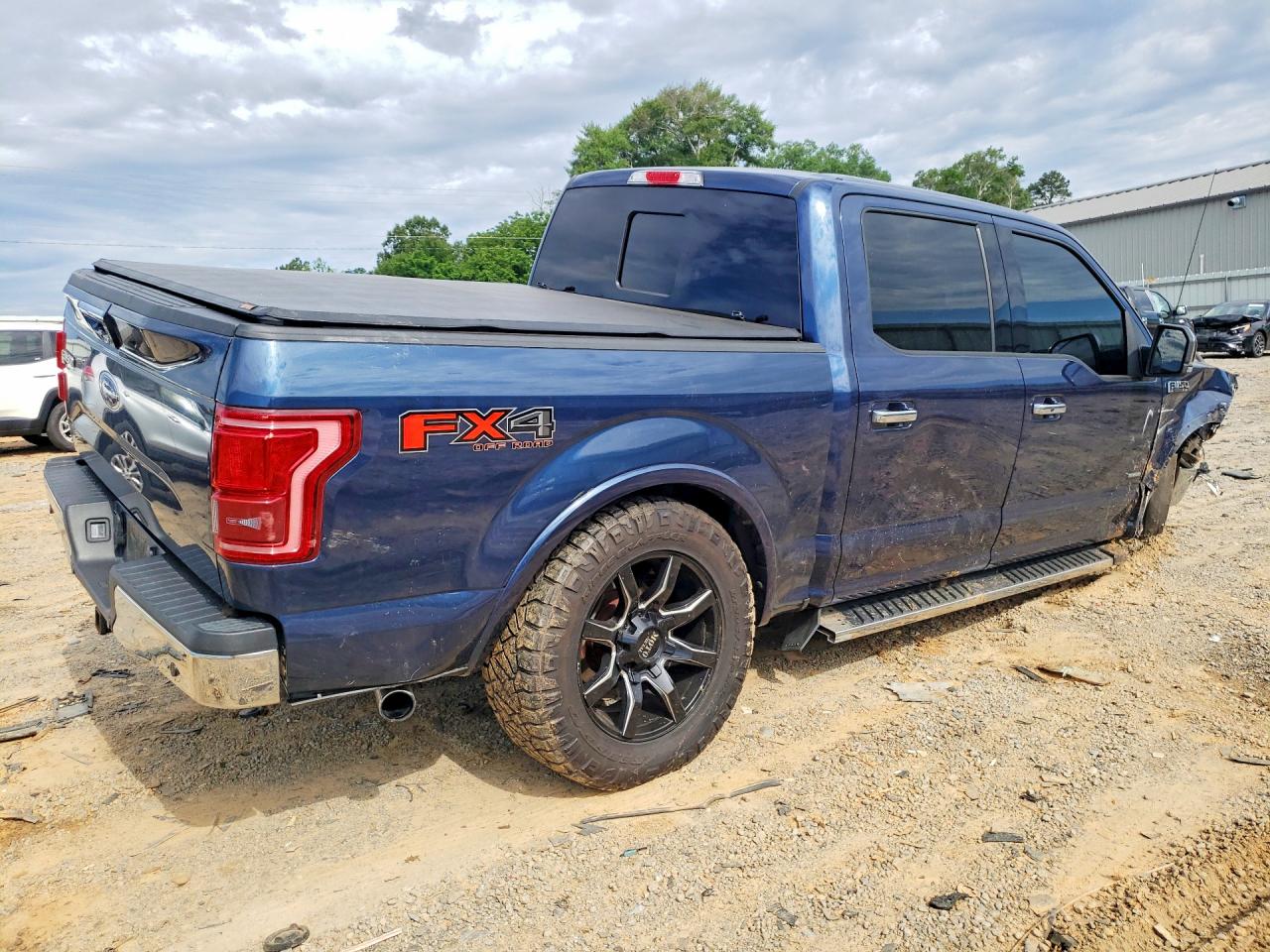 2015 Ford F150 Supercrew Blue vin: 1FTEW1EG0FFC45337